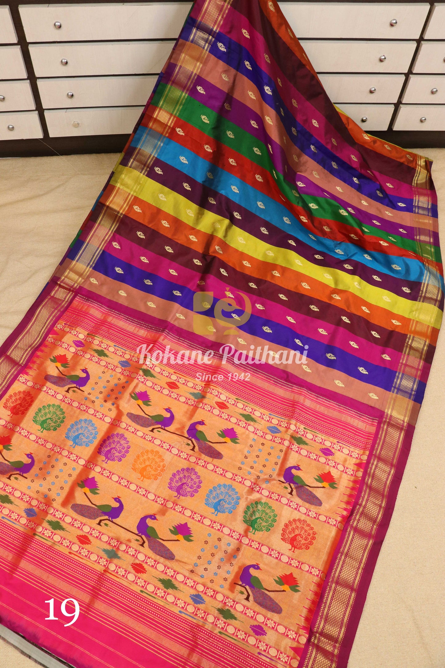 Nacharamor Silk Paithani Saree