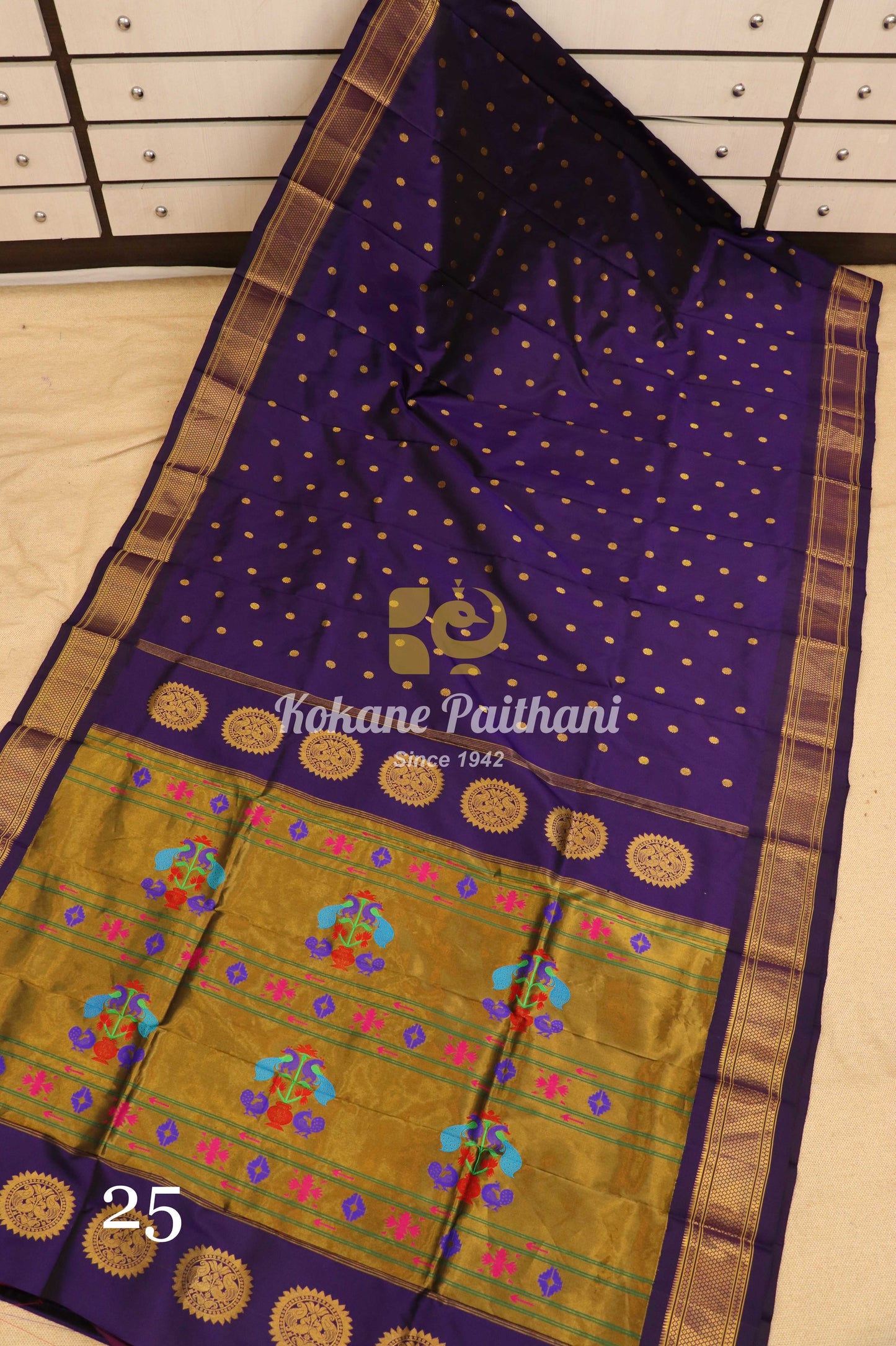 Kalanjali Silk Paithani Saree