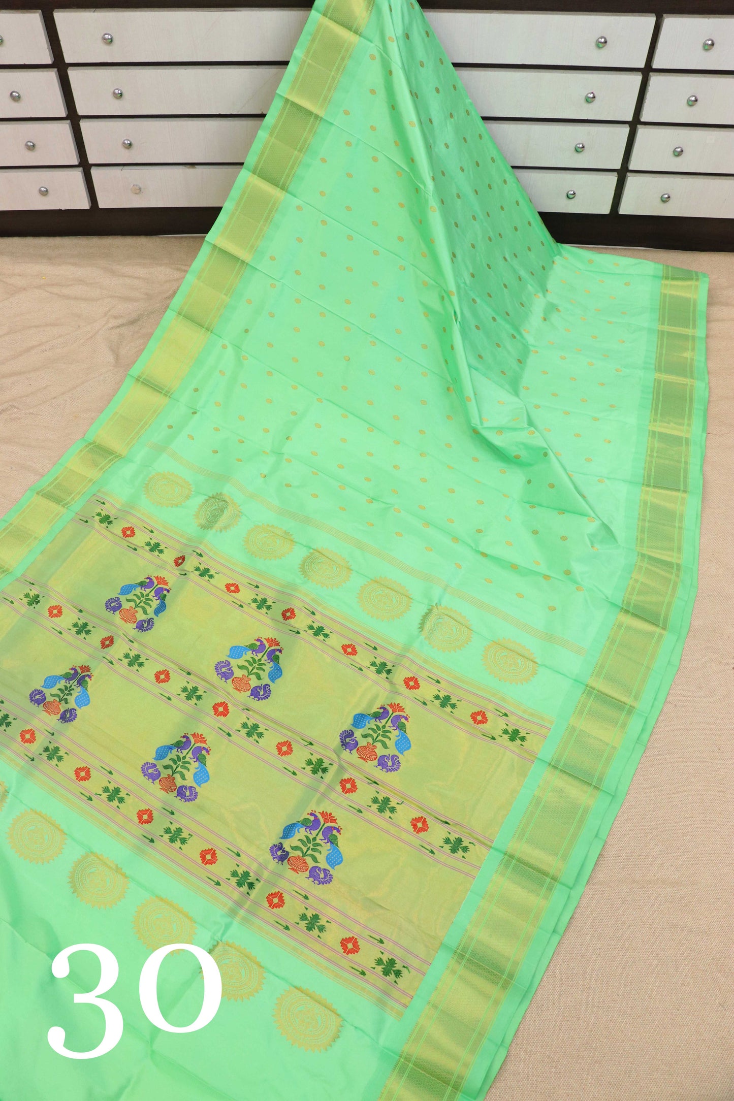 Kalanjali Silk Paithani Saree