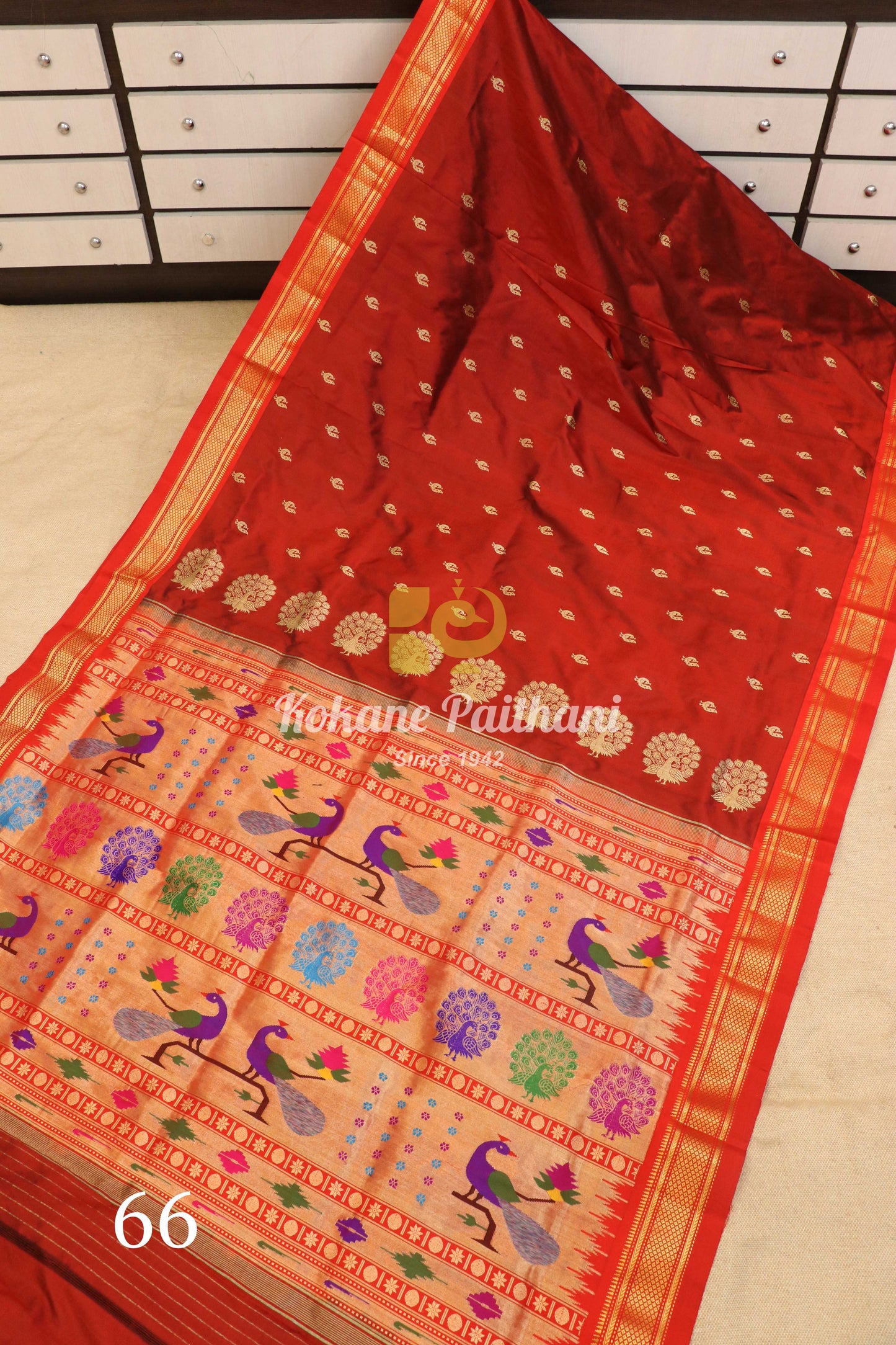 Nacharamor Silk Paithani Saree