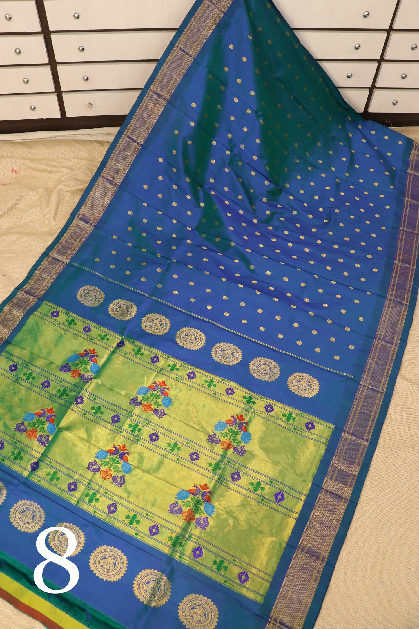 Kalanjali Silk Paithani Saree