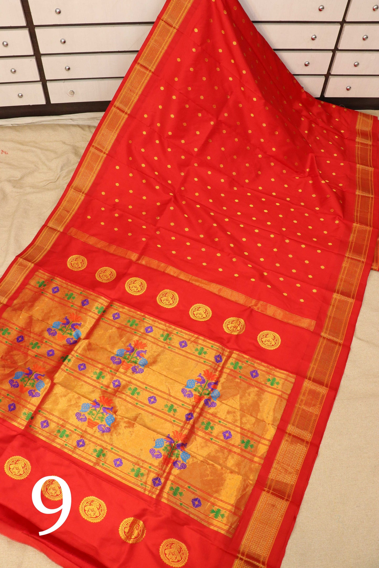 Kalanjali Silk Paithani Saree