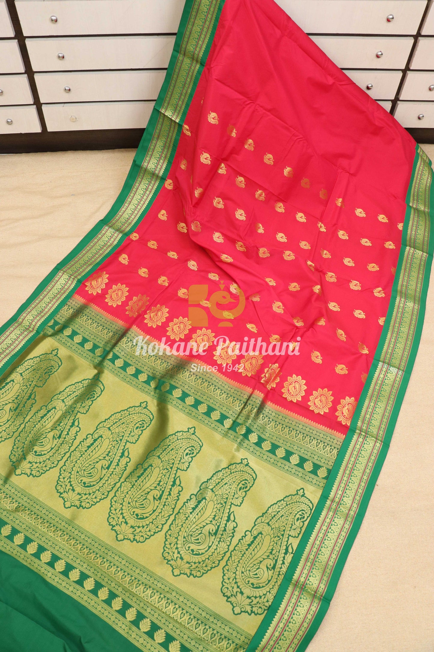Peacock Bentex Saree
