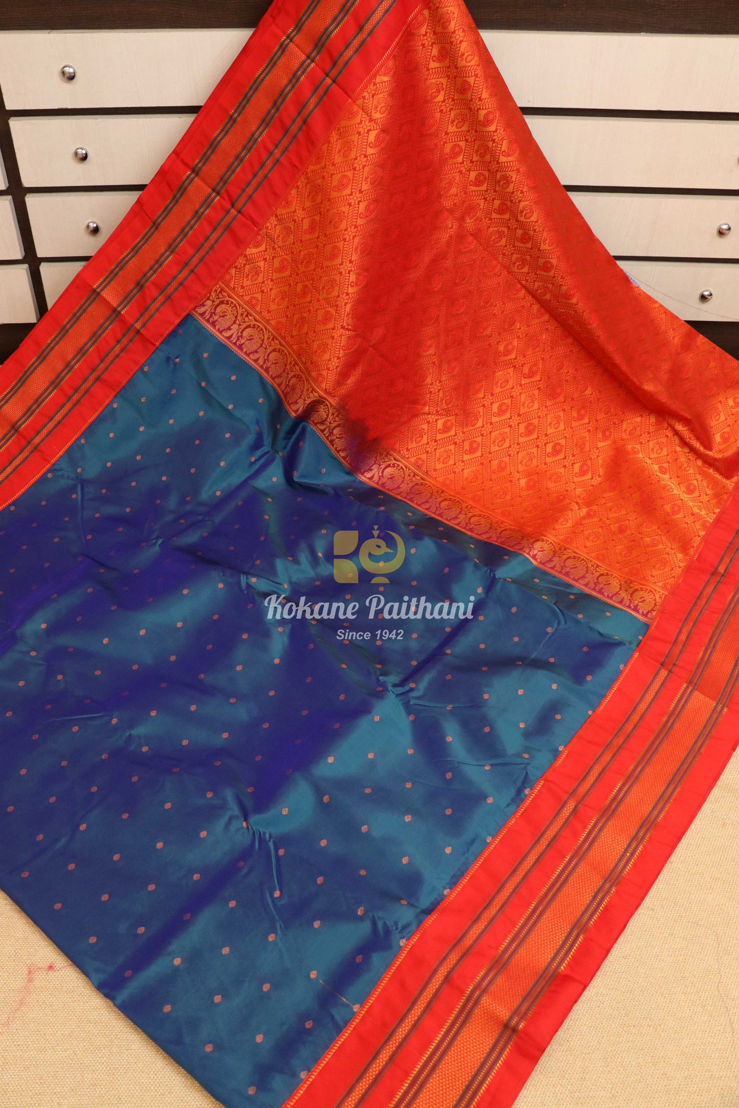 Semi Ilkal Butti Saree