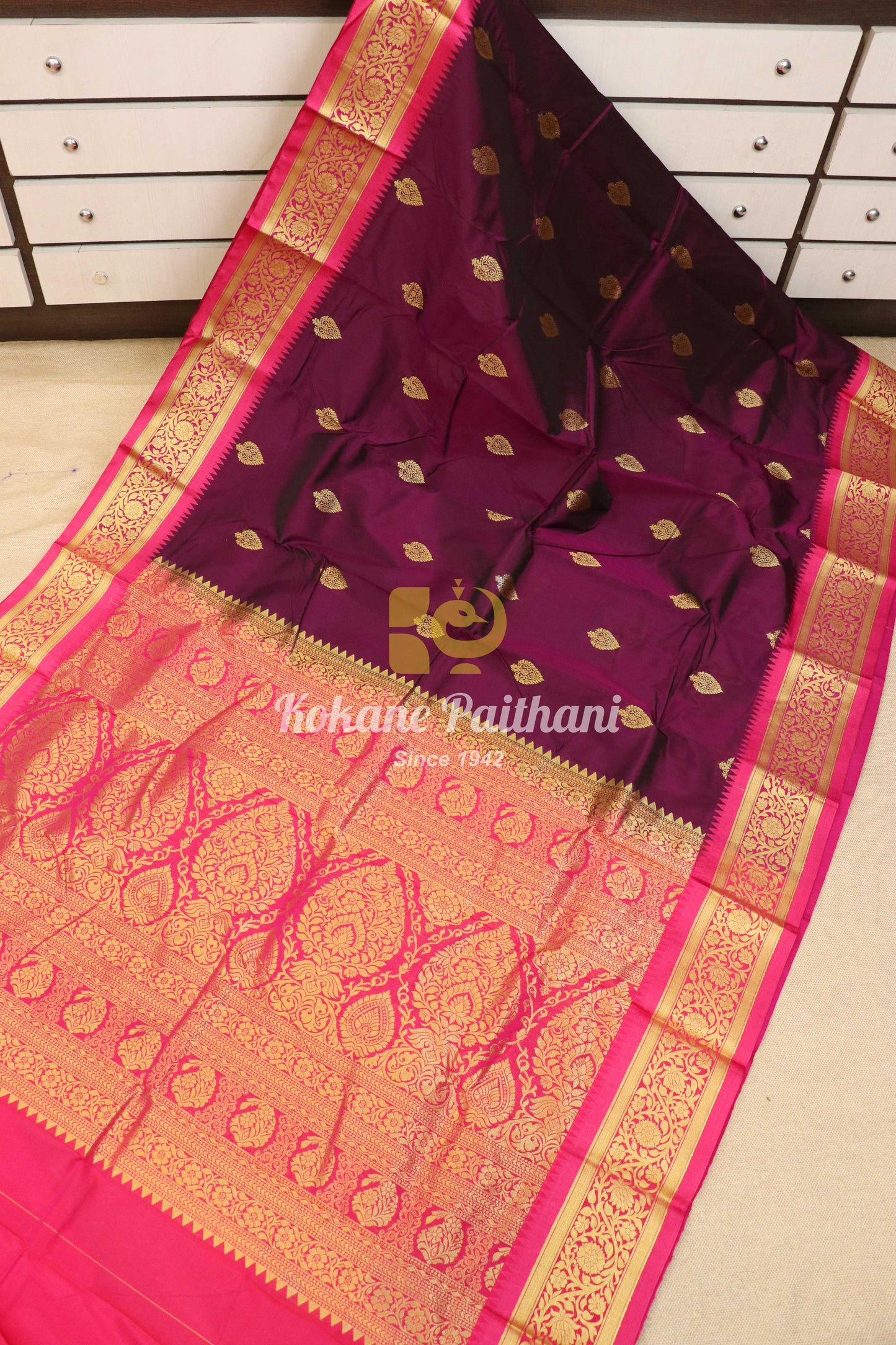 Tana Kanjiwaram Saree