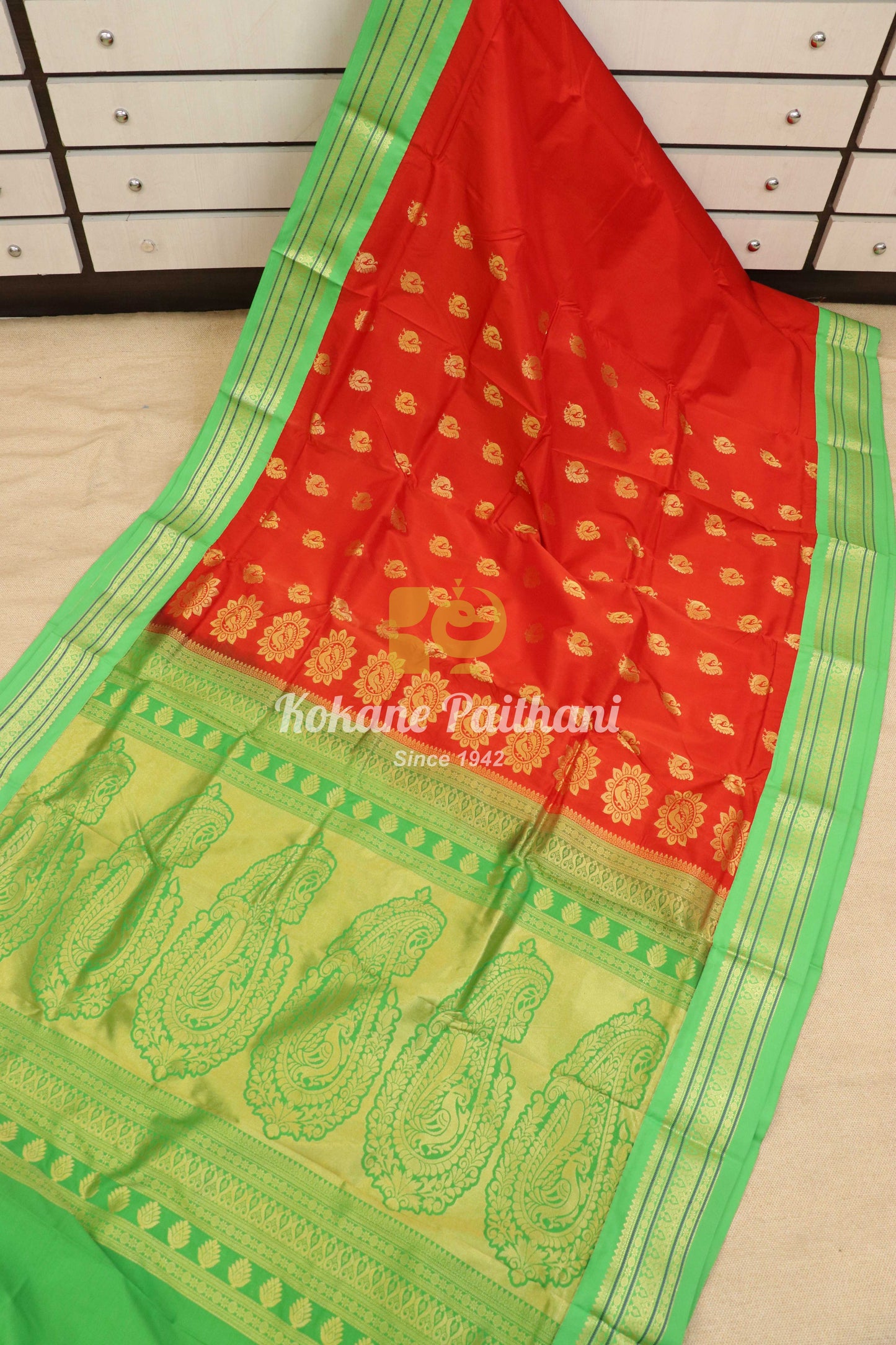 Peacock Bentex Saree
