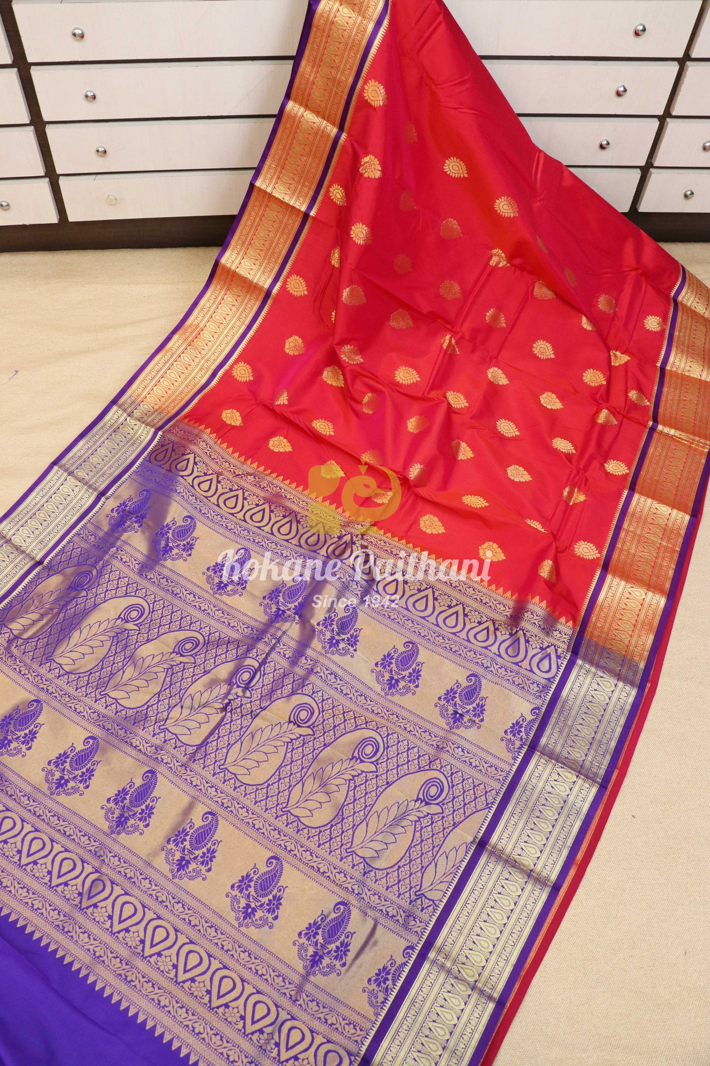 Tilak Gatti Kadiyal Saree