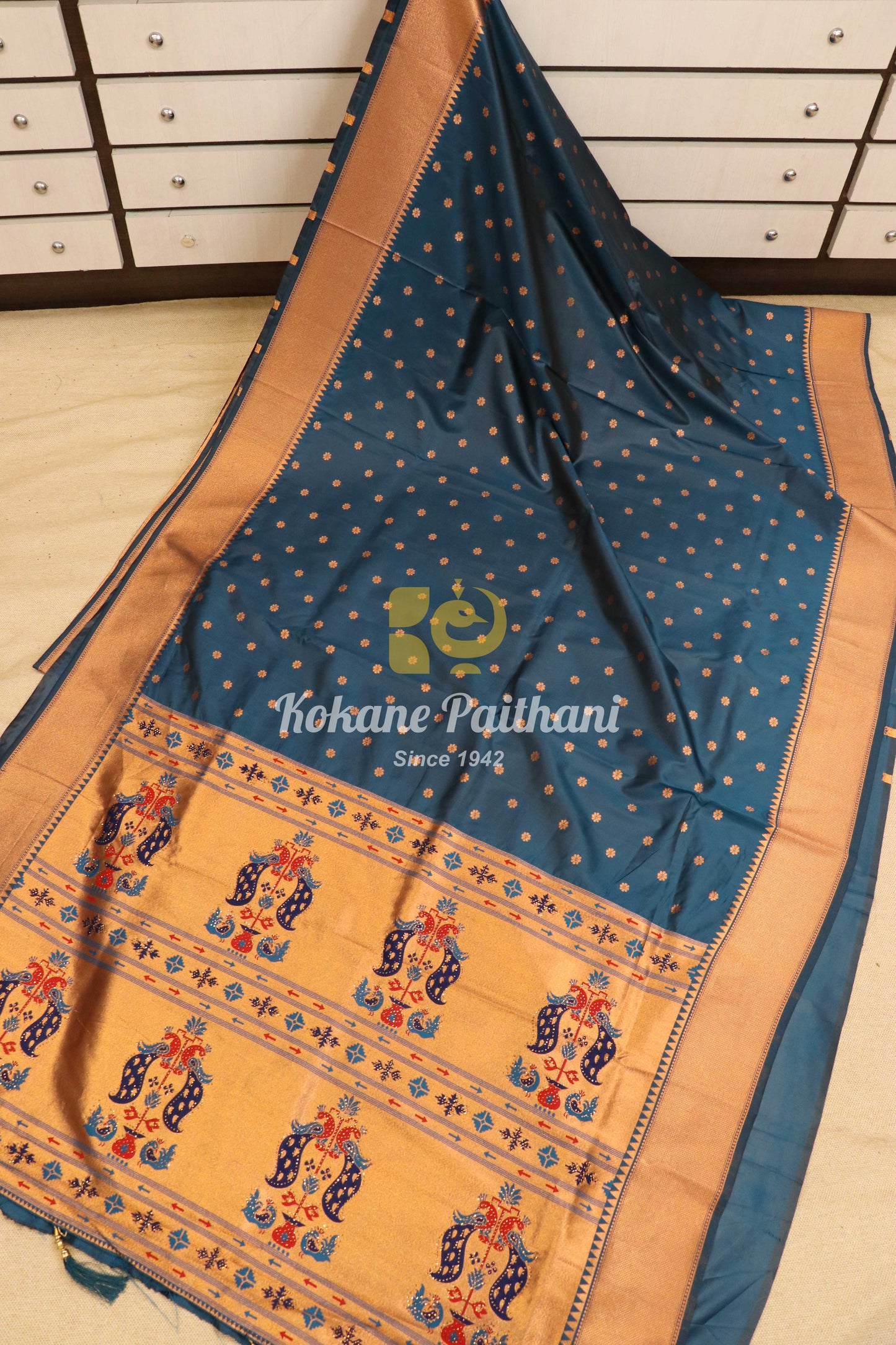 Kashvi Silk Semi Paithani 2