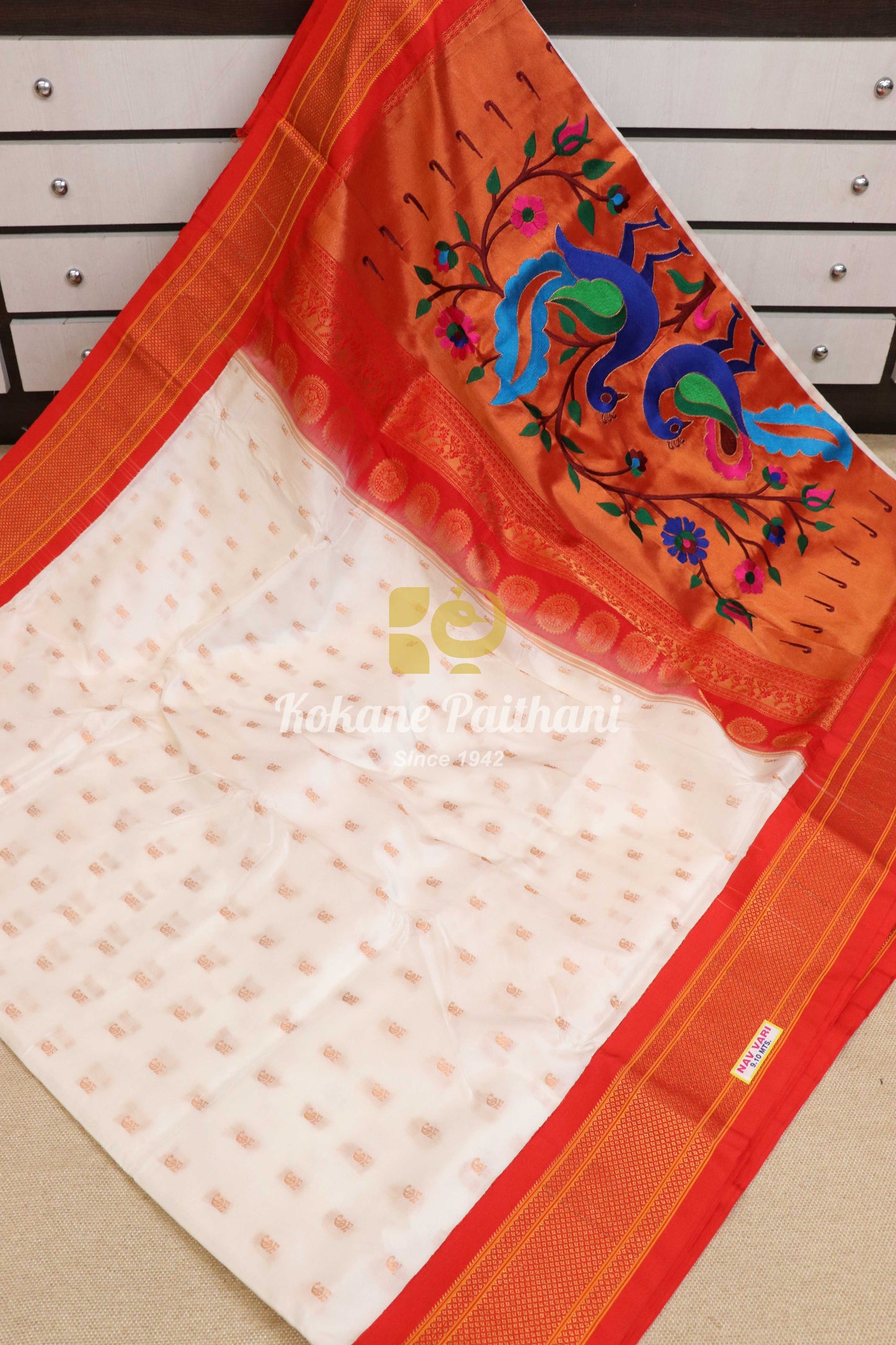 Kadiyal Rich Pallu 9 Wari Saree