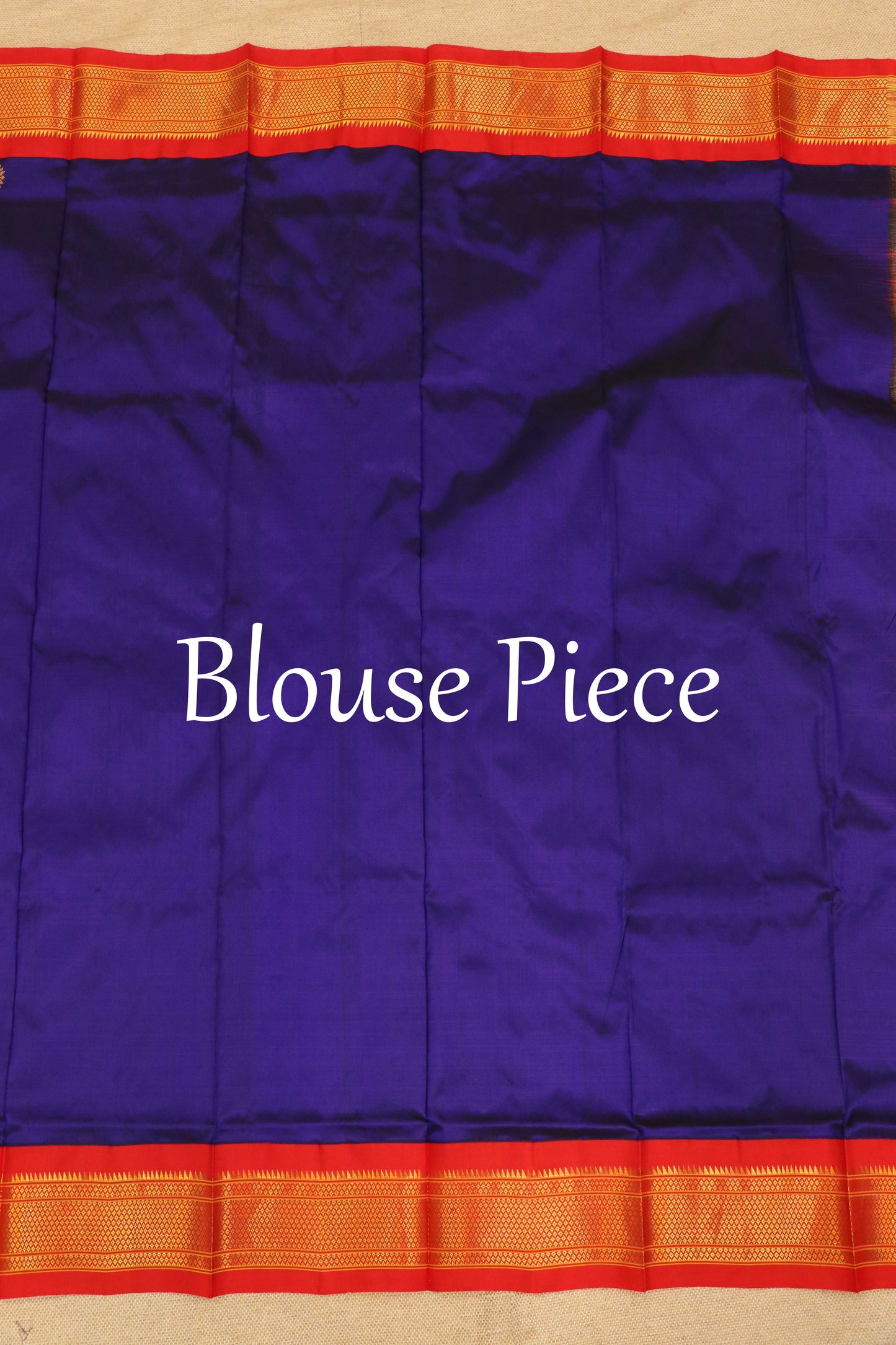 Maharani Pallu Silk Paithani Saree