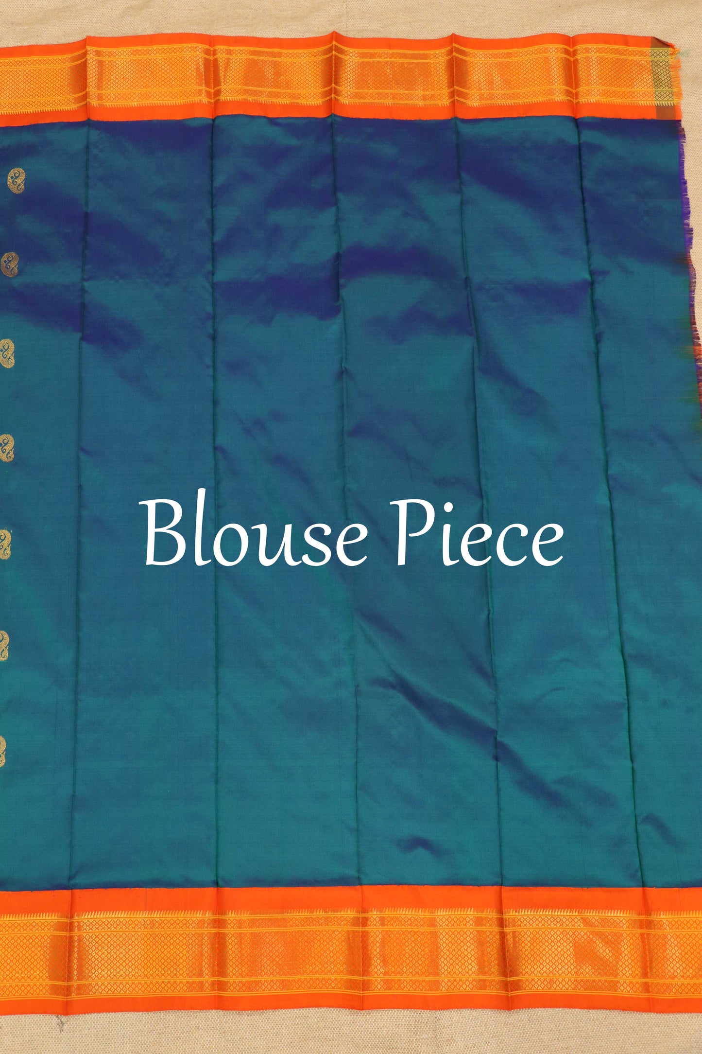 Maharani Pallu Silk Paithani Saree