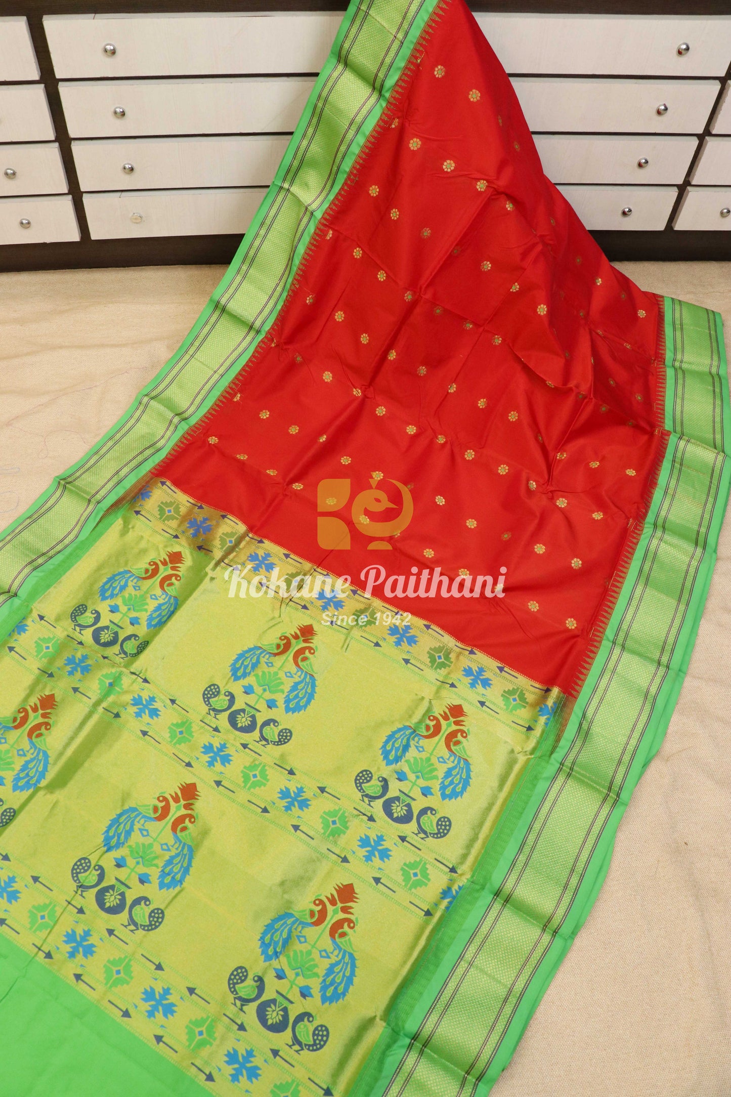 Kadiyal SS Semi Paithani