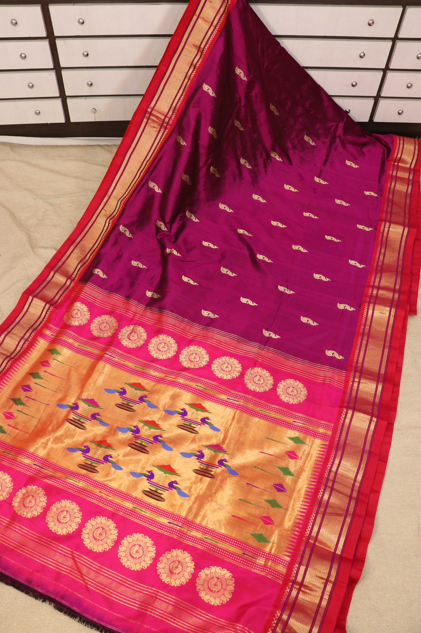 Yeola Maharani Paithani Saree
