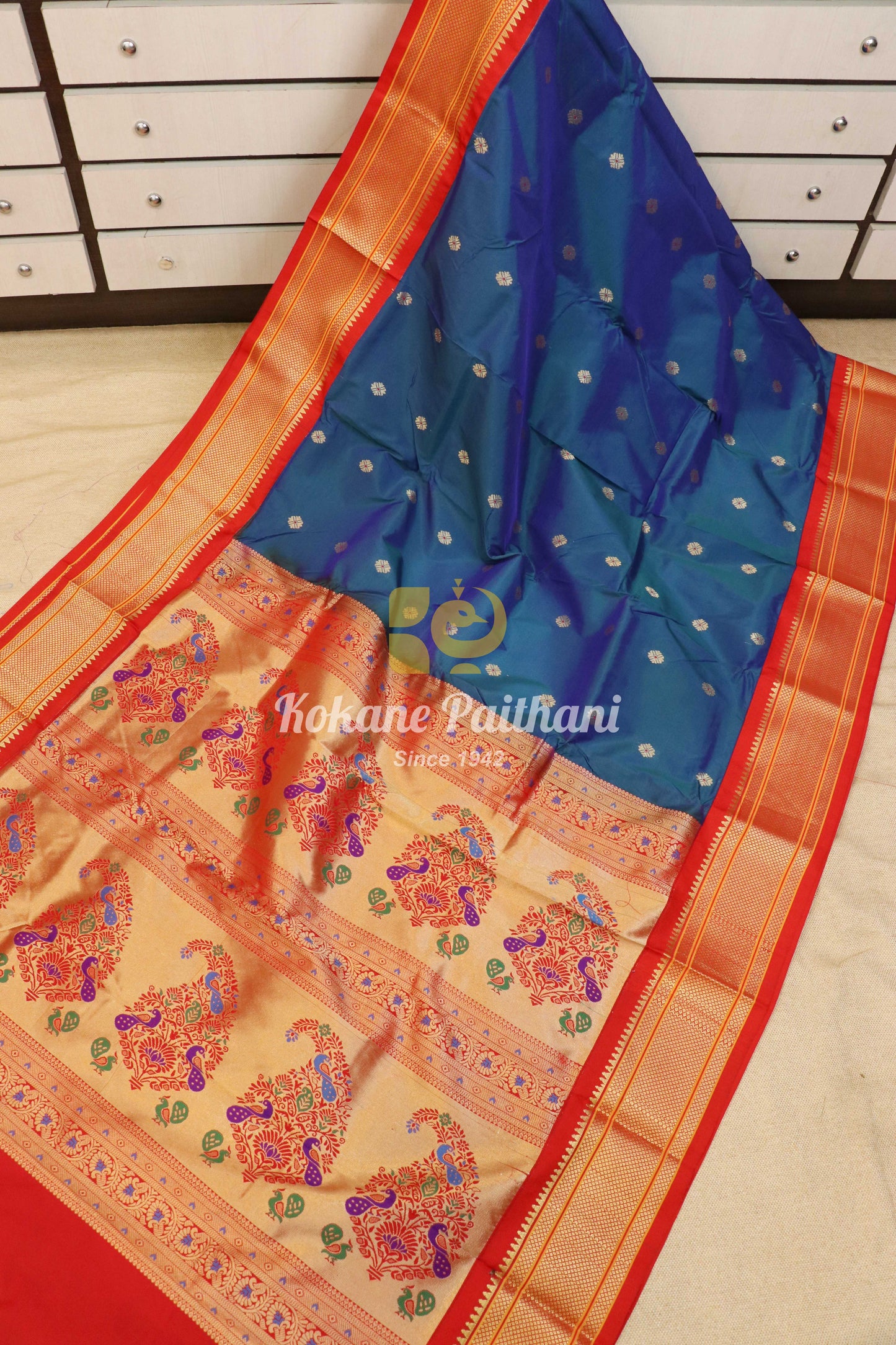 Kadiyal SS Semi Paithani