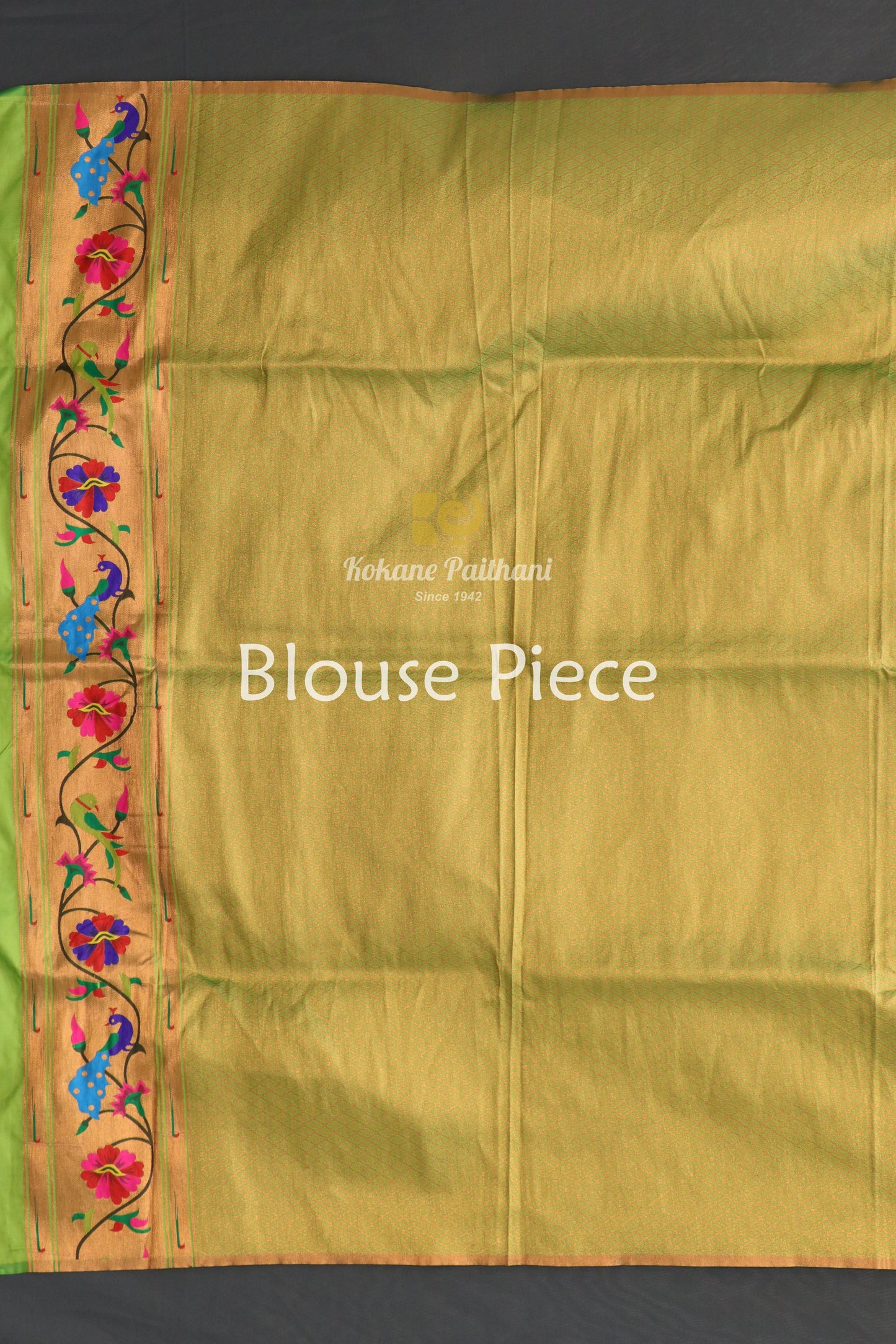 Peacock Katan Brocade Paithani Saree