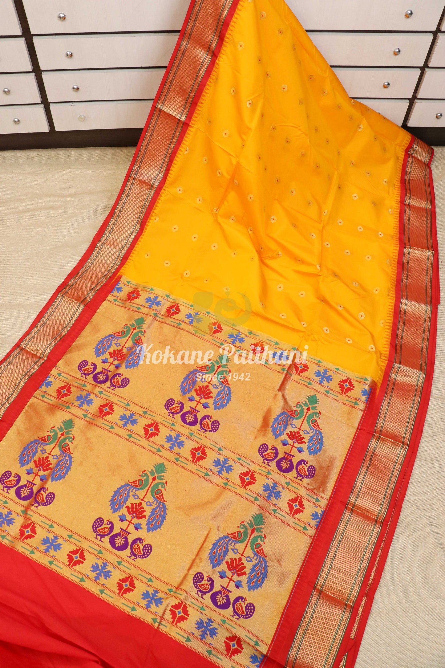 Kadiyal SS Semi Paithani