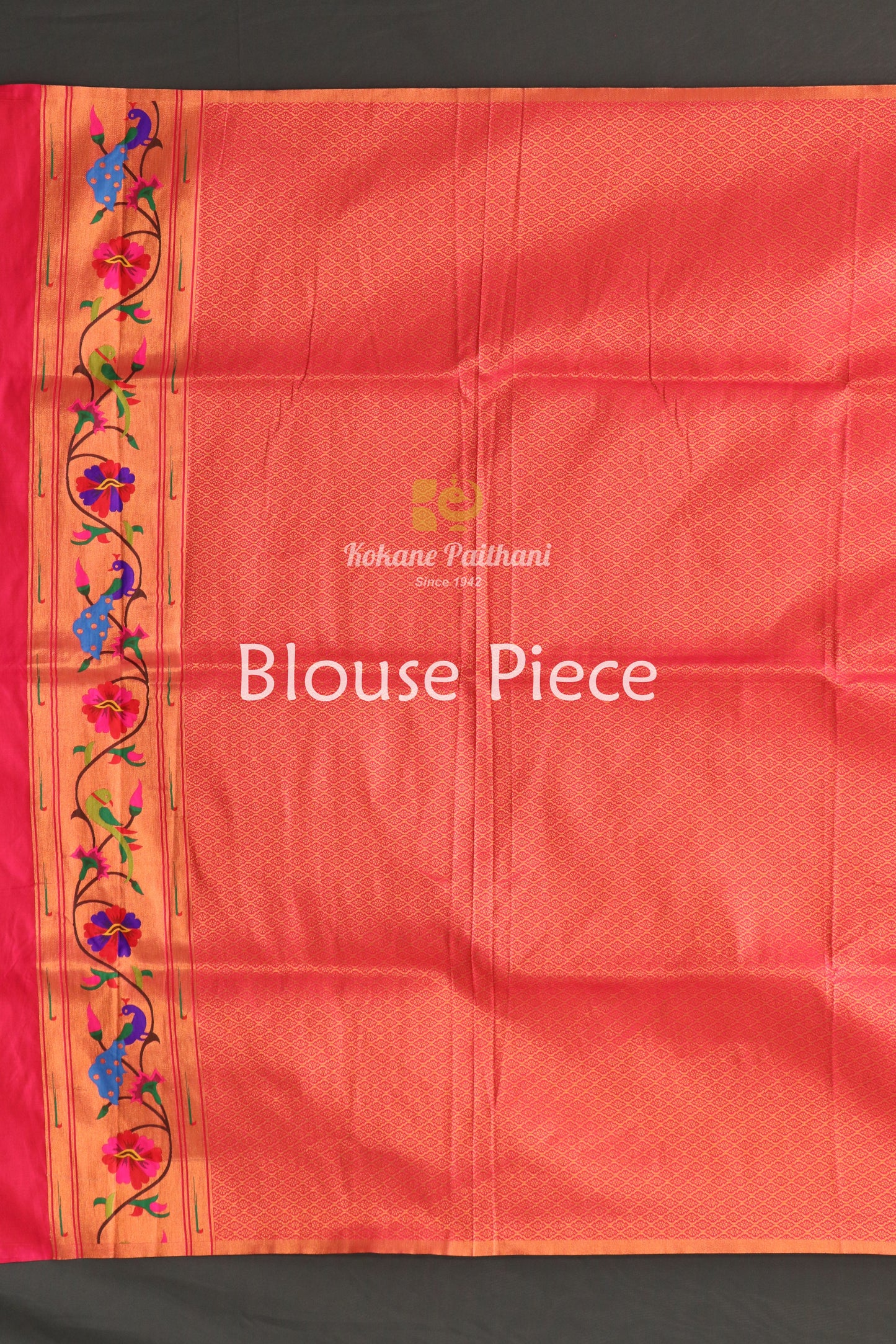 Peacock Katan Brocade Paithani Saree
