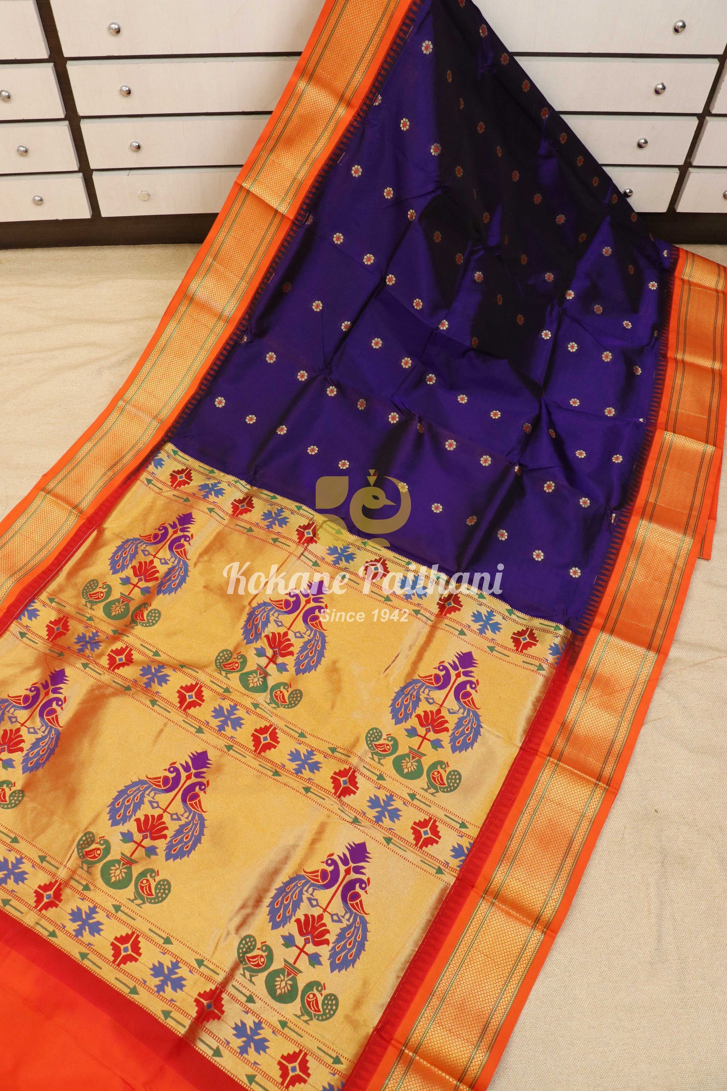 Kadiyal SS Semi Paithani