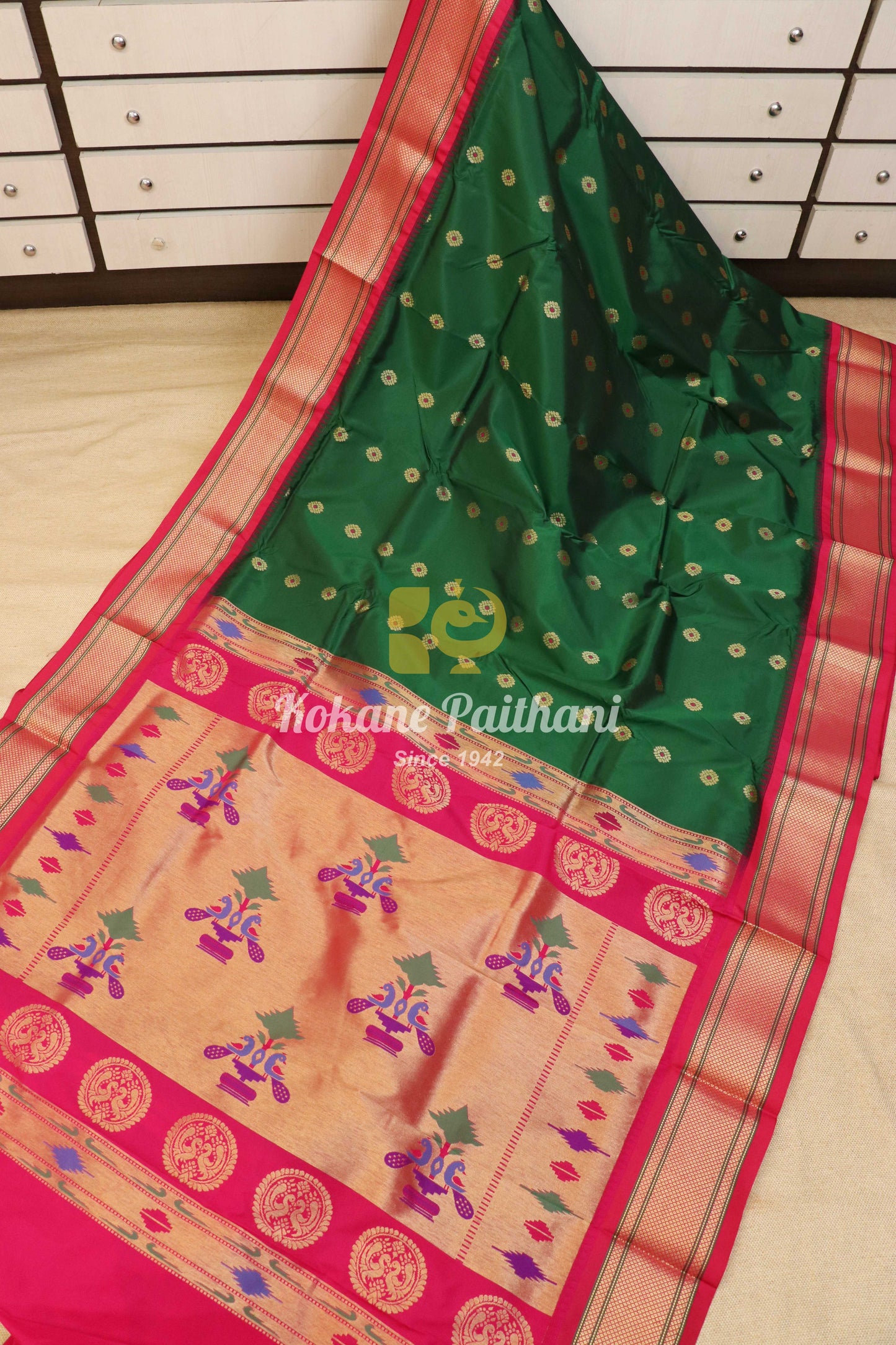 Kadiyal SS Semi Paithani