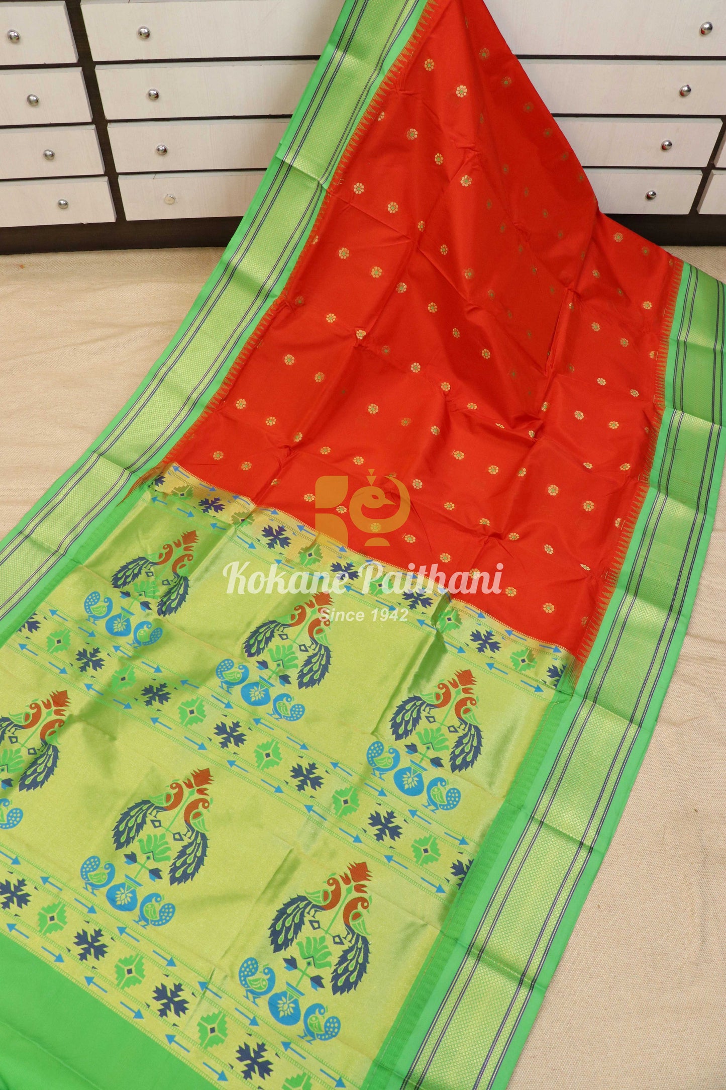 Kadiyal SS Semi Paithani
