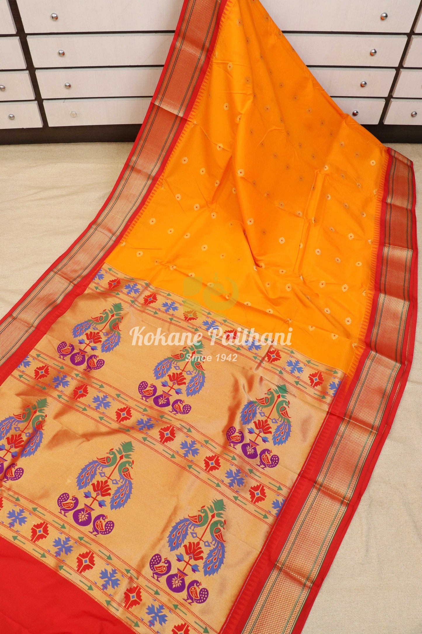 Kadiyal SS Semi Paithani