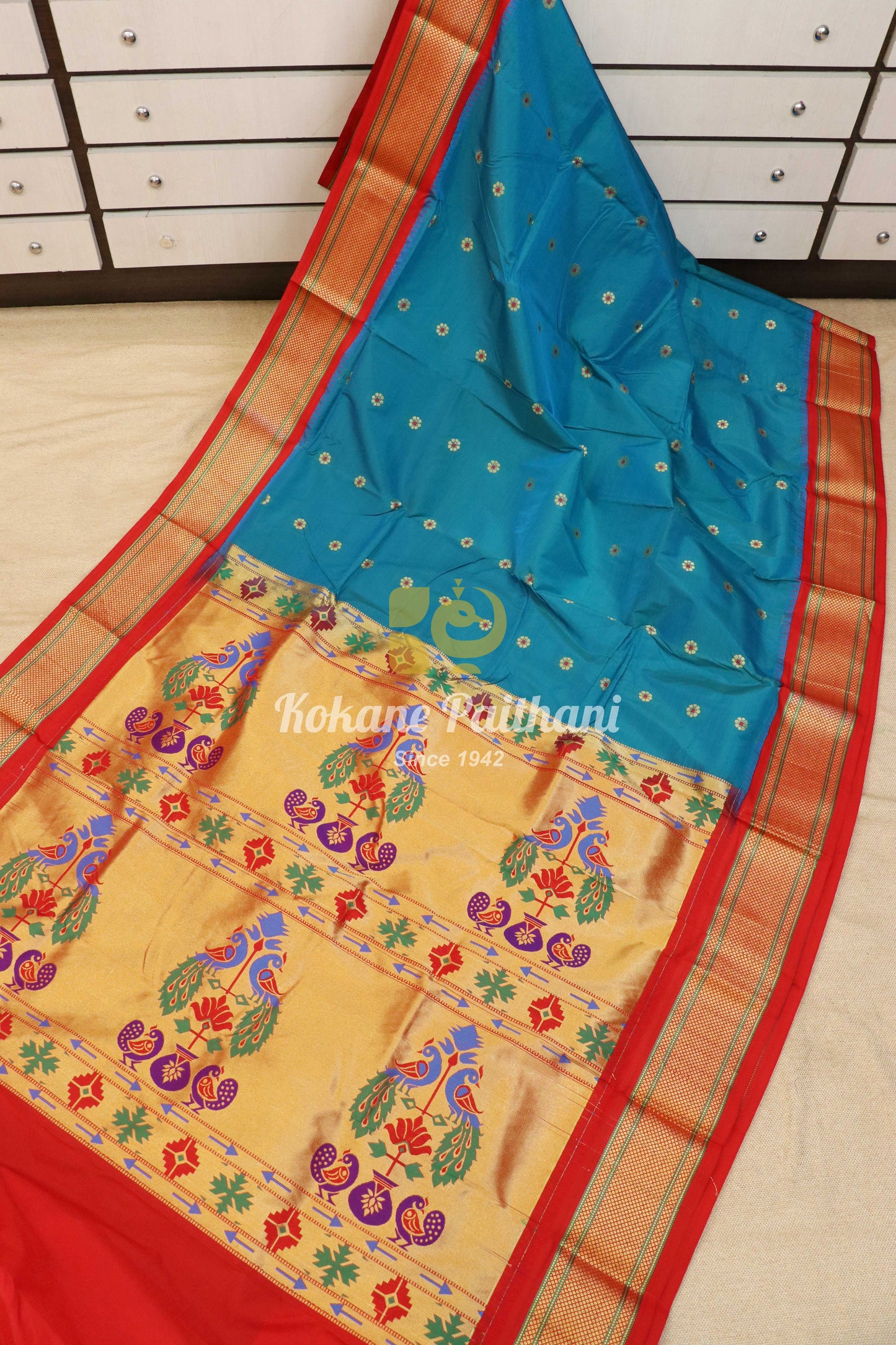 Kadiyal SS Semi Paithani