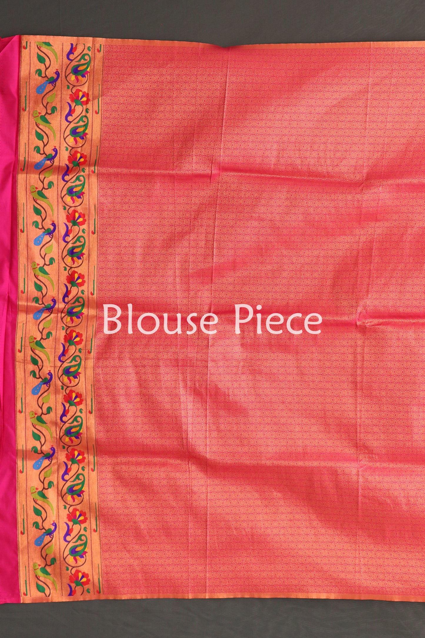 Double Border Brocade Paithani Saree
