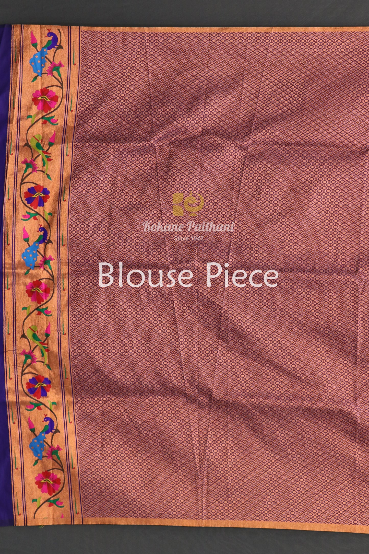 Peacock Katan Brocade Paithani Saree