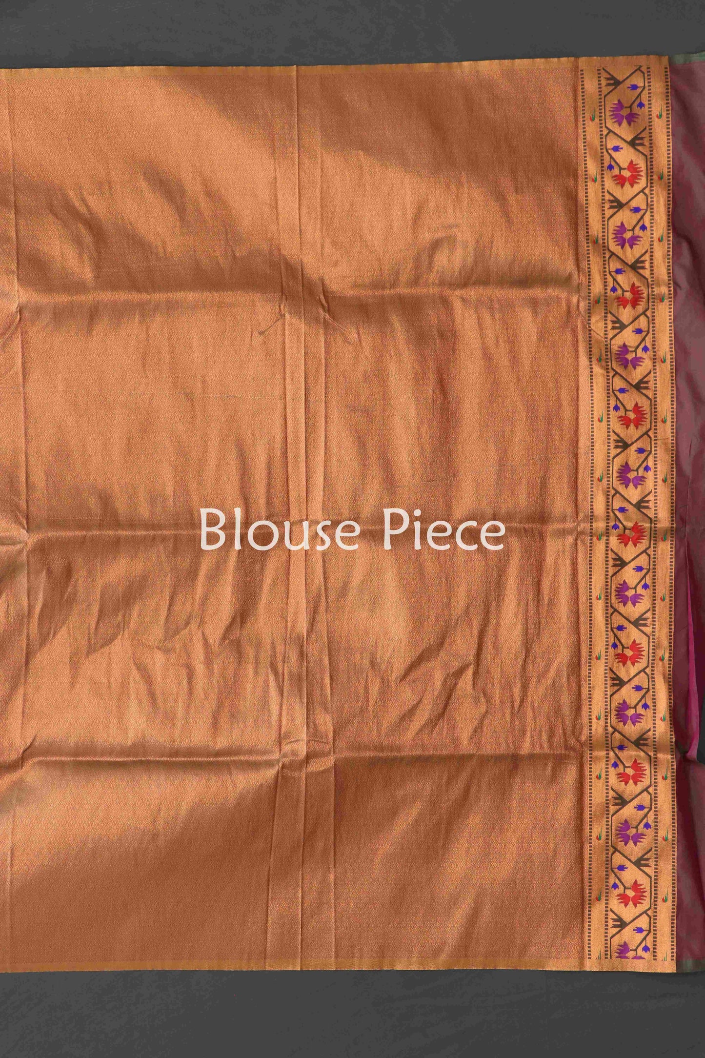 Asawali Brocade Paithani Saree
