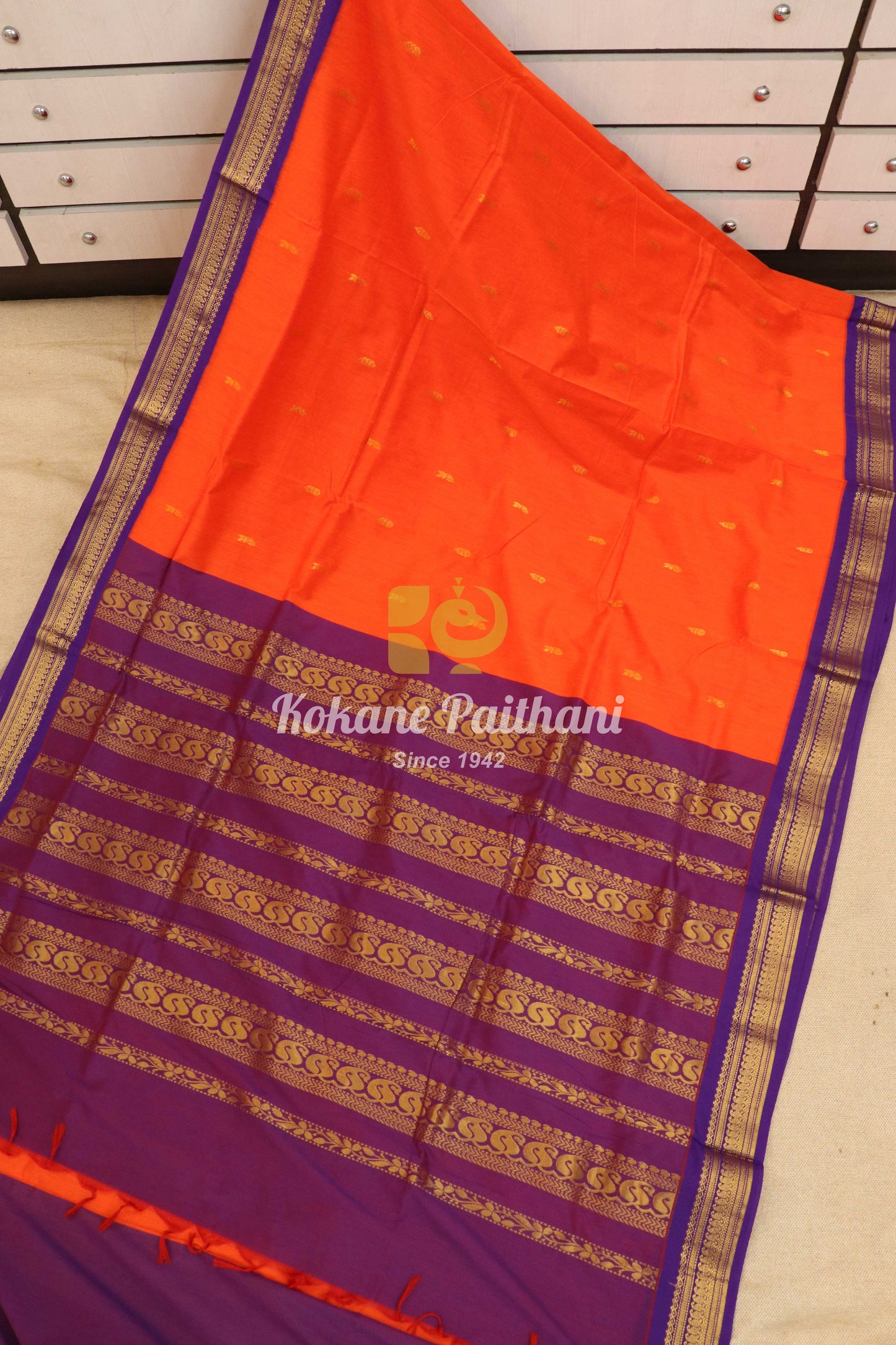 Cotton Gadwal Saree
