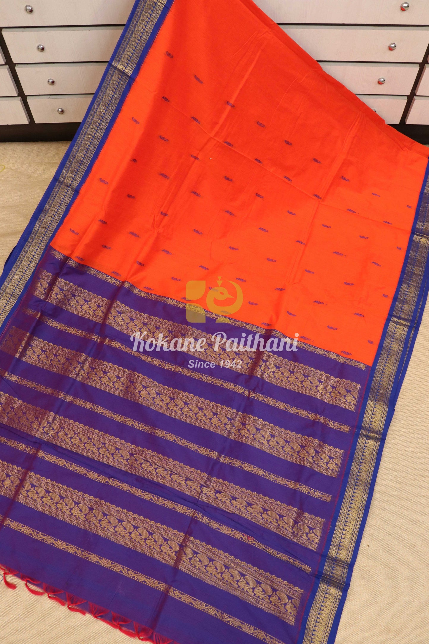 Cotton Gadwal Saree