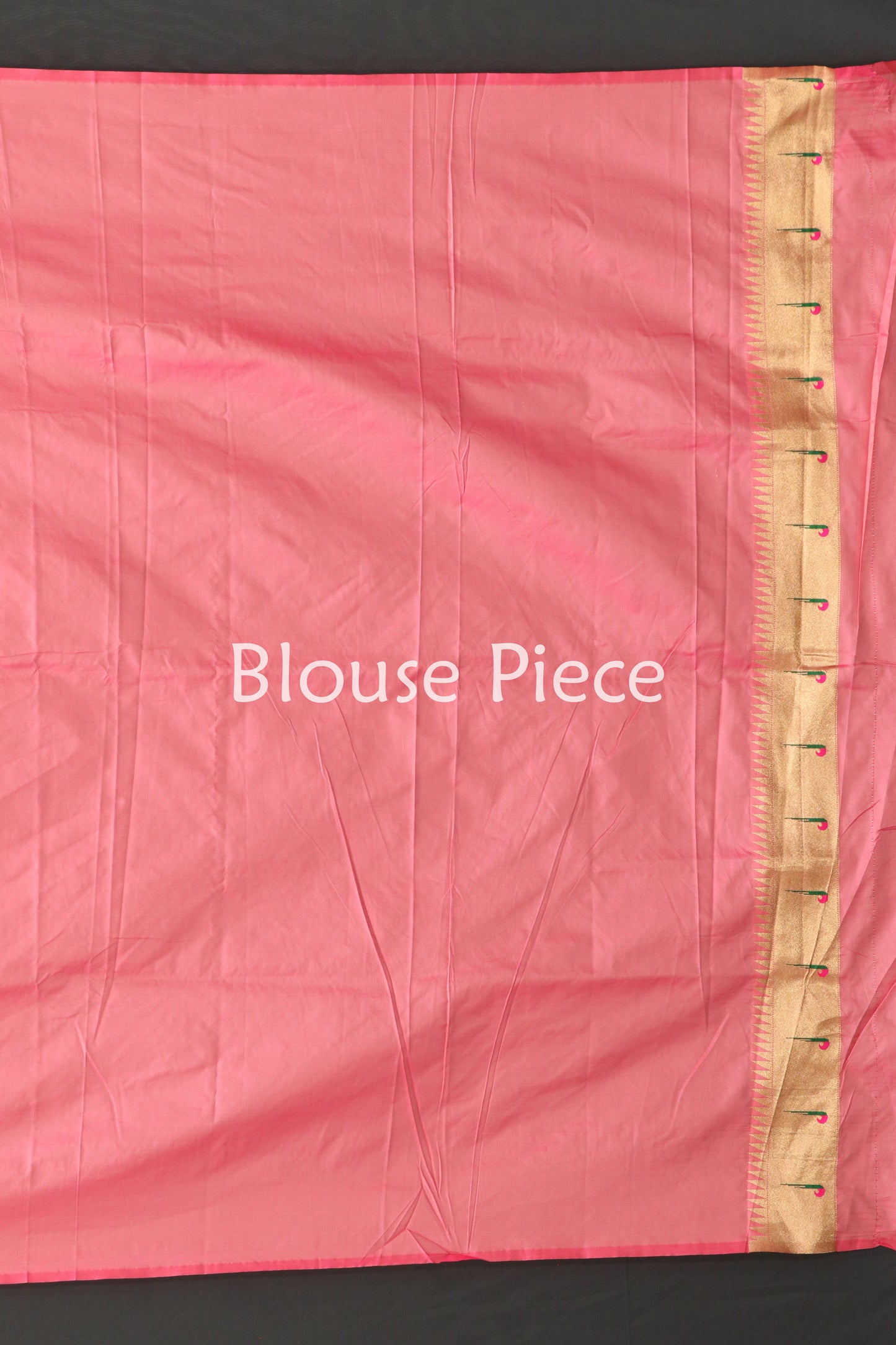 Half Peacock Brocade Paithani Saree