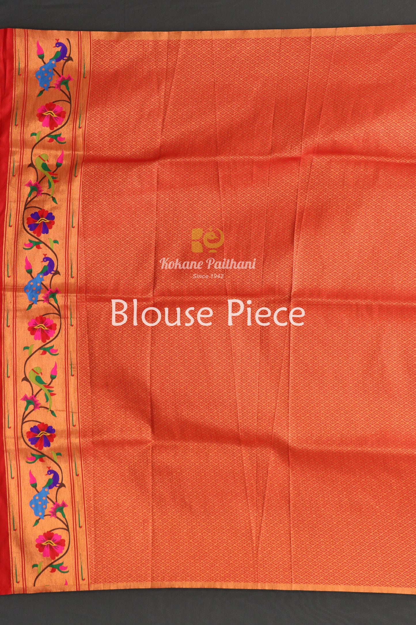 Peacock Katan Brocade Paithani Saree