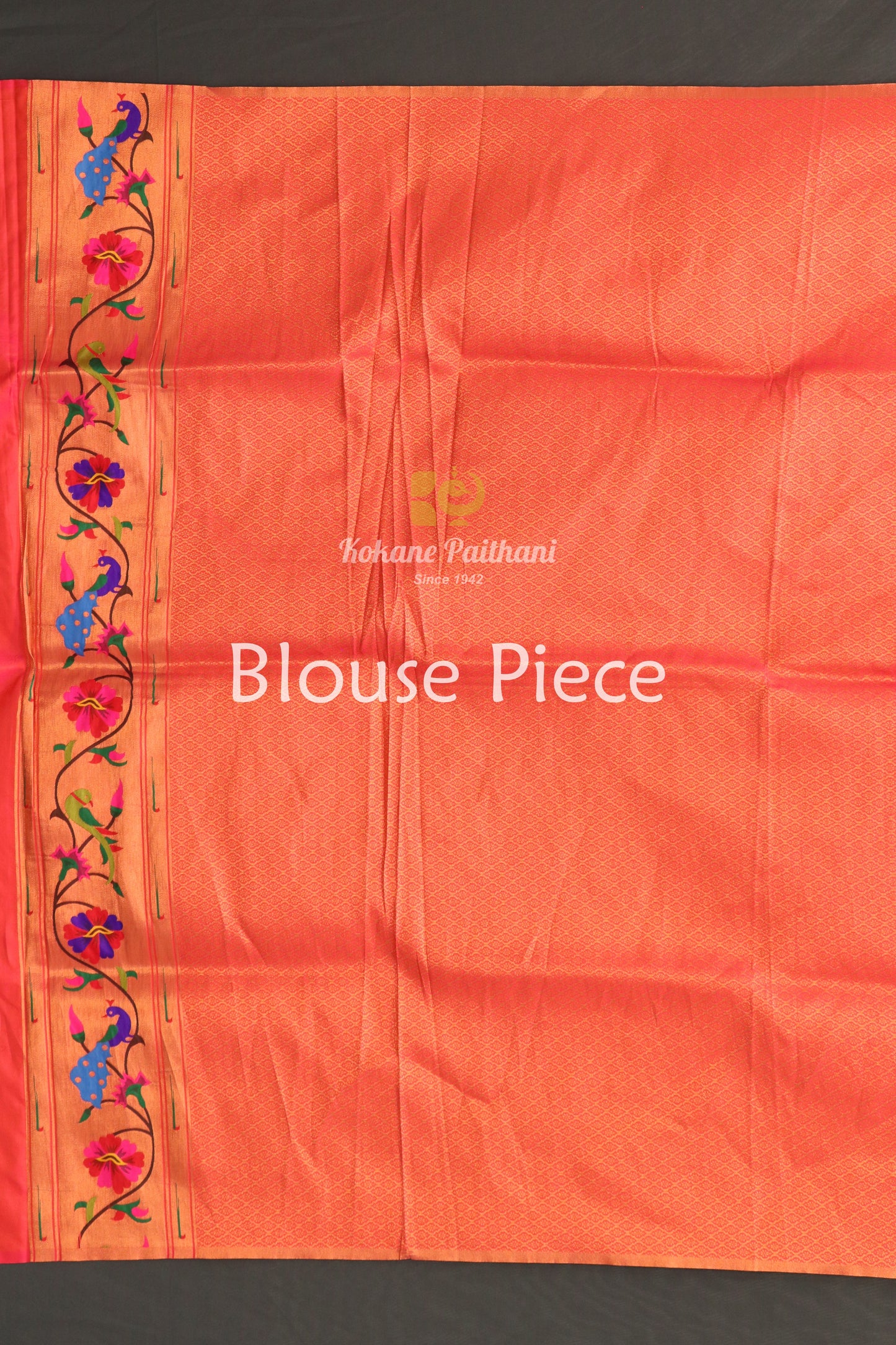 Peacock Katan Brocade Paithani Saree