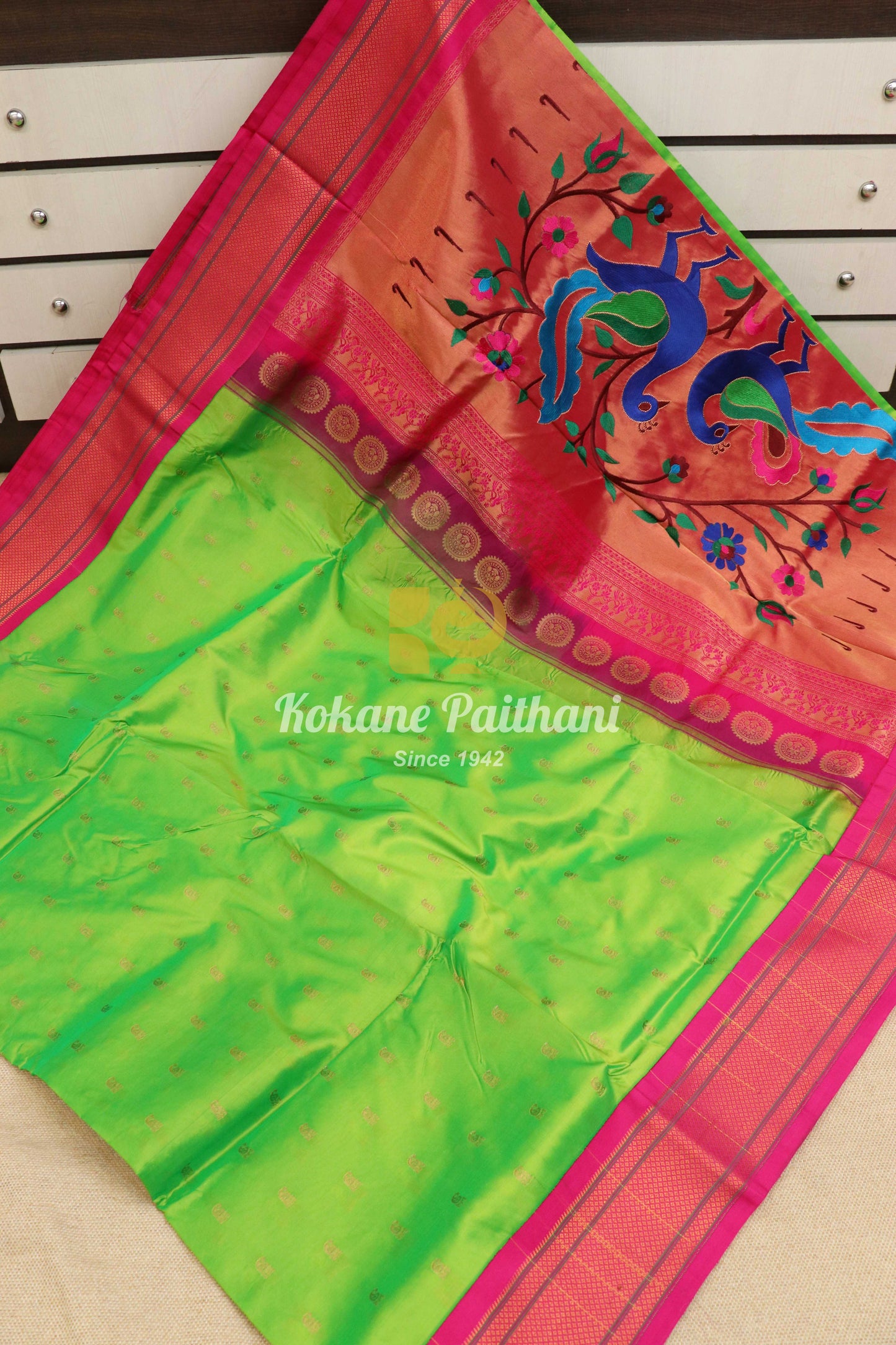 Kadiyal Rich Pallu 9 Wari Saree