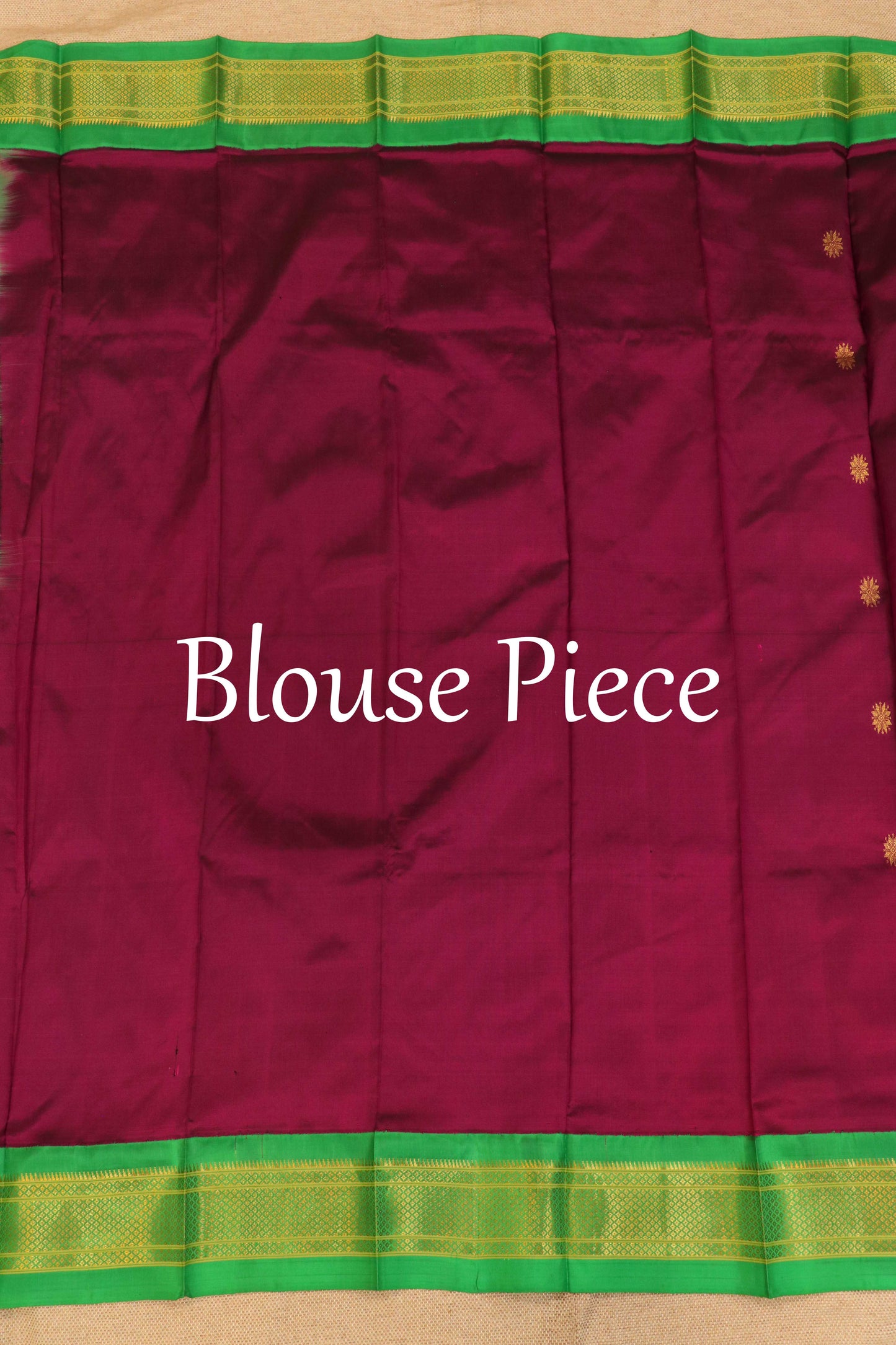 Maharani Pallu Silk Paithani Saree