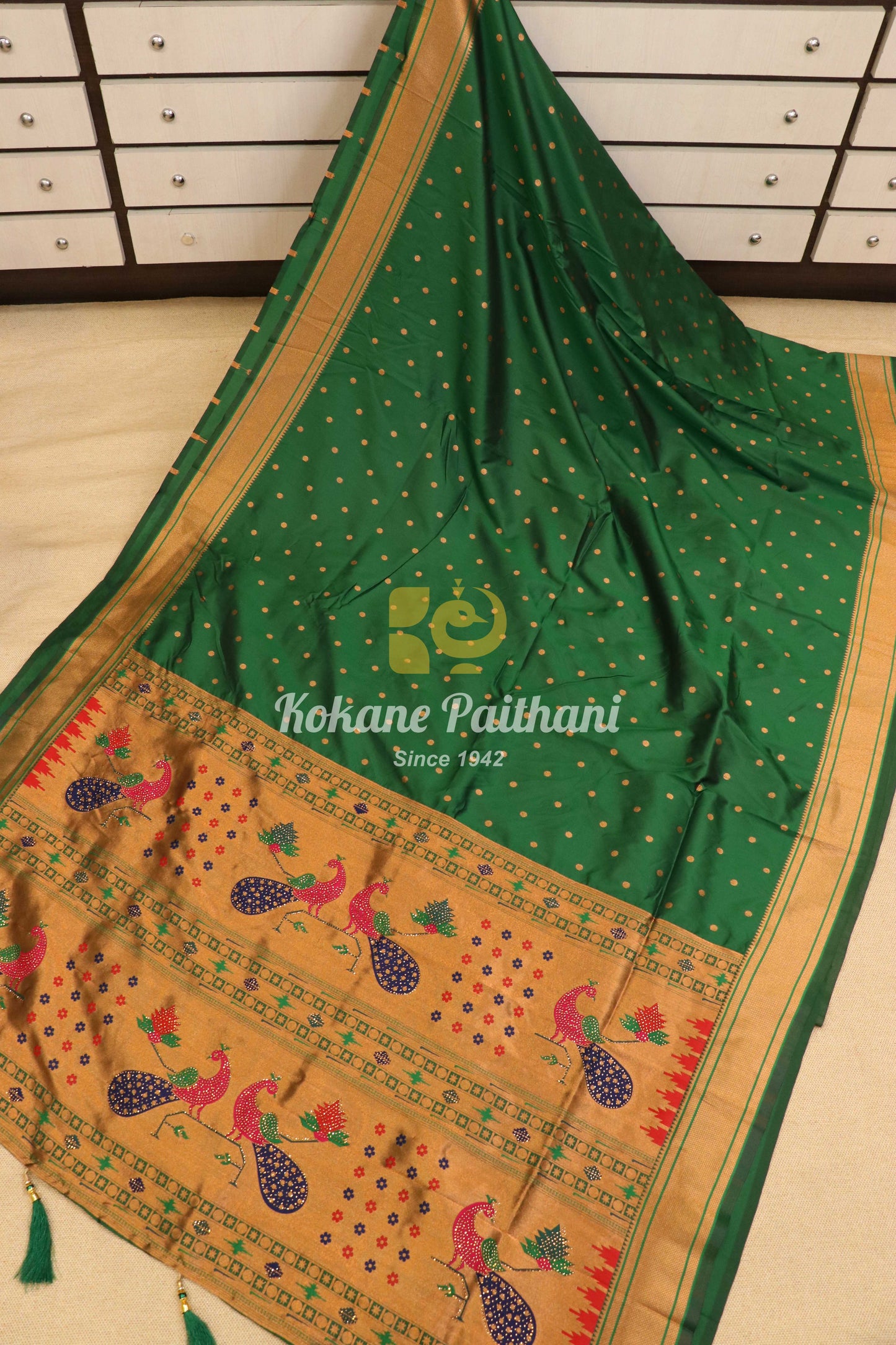 Ganga Silk Semi Paithani