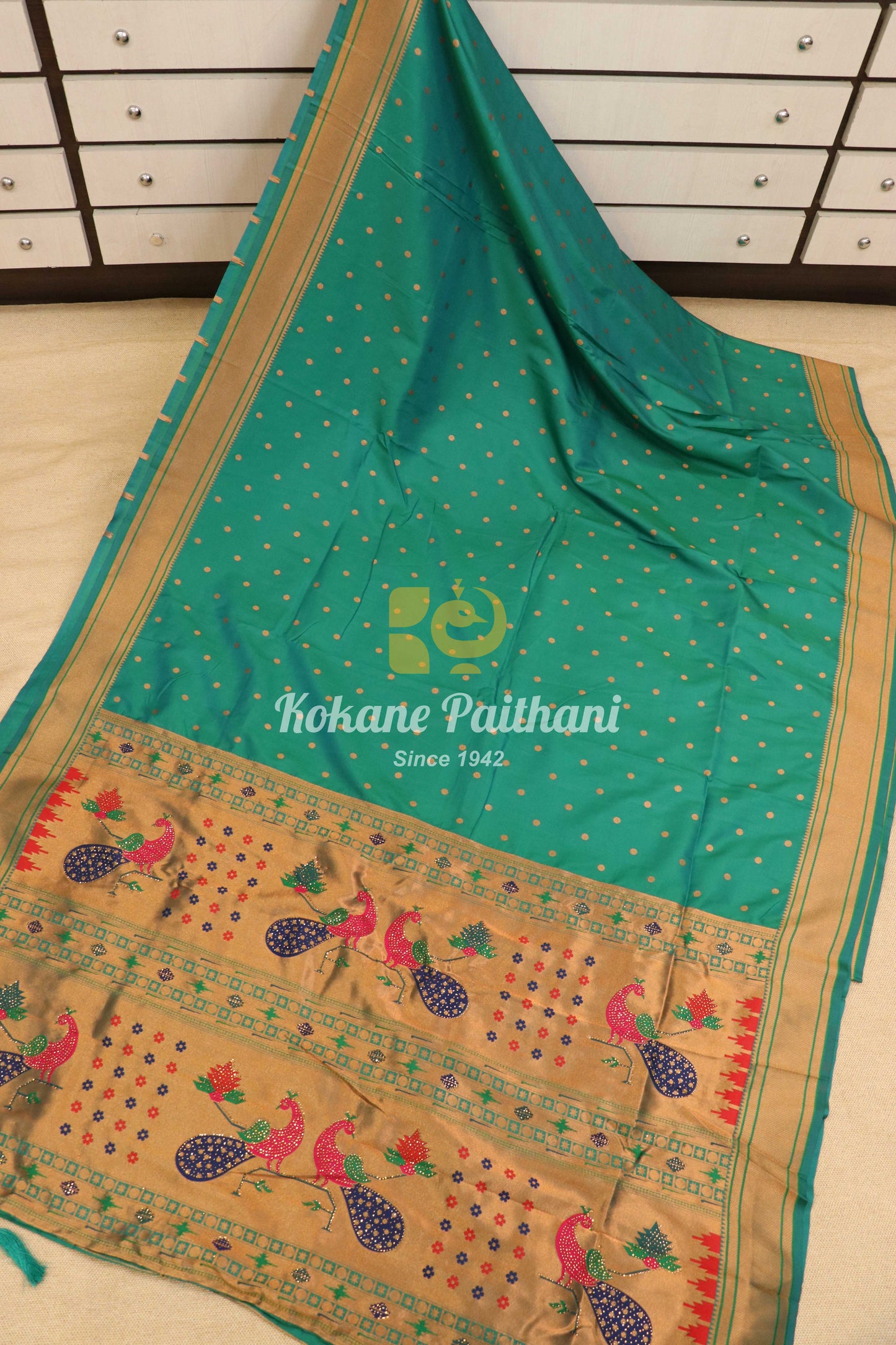 Ganga Silk Semi Paithani