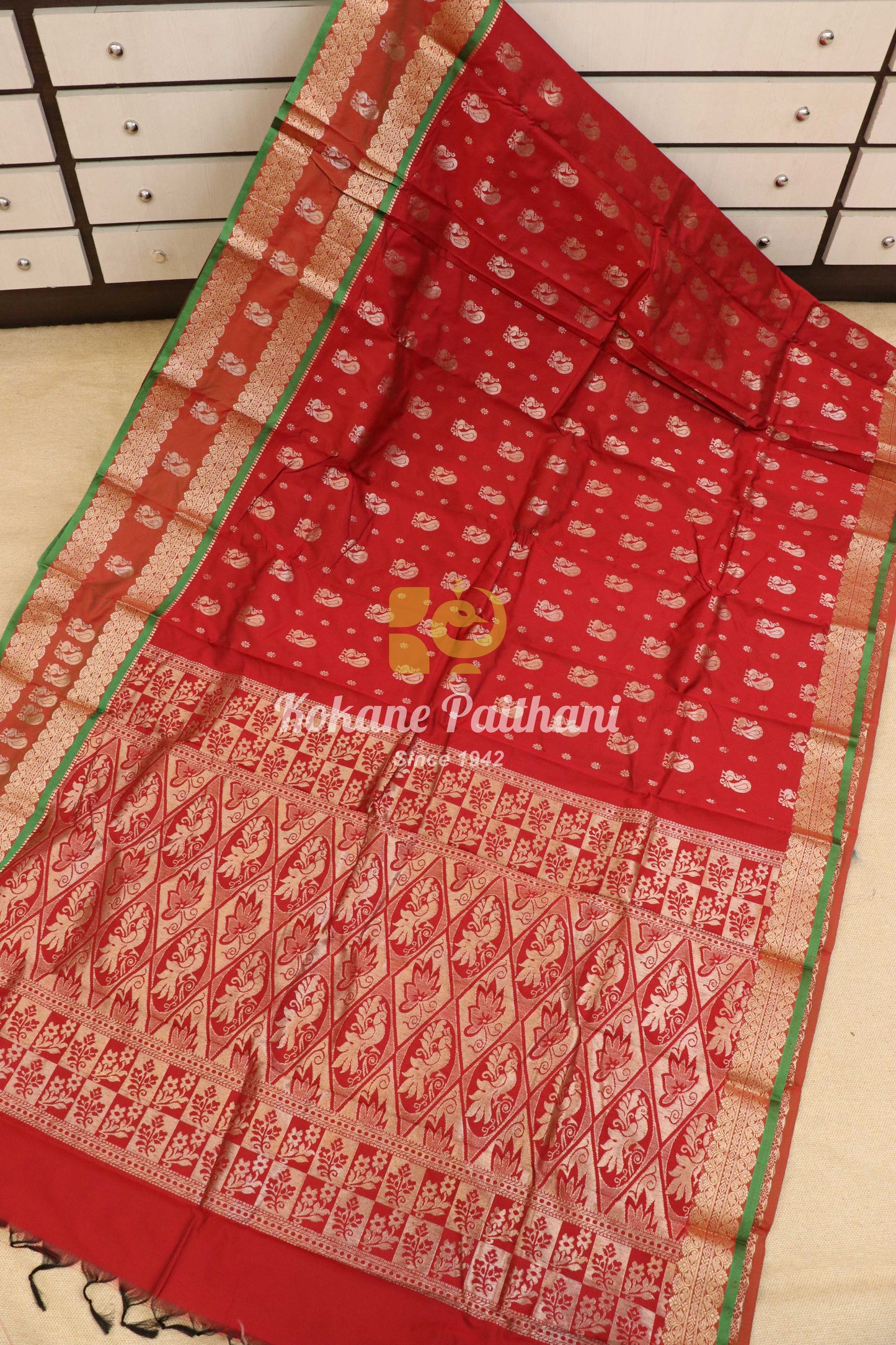 Cotton Big Border Saree