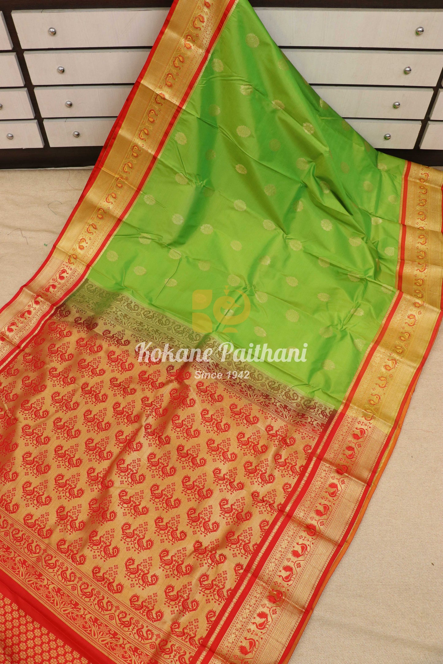 Semi Kanchi Saree