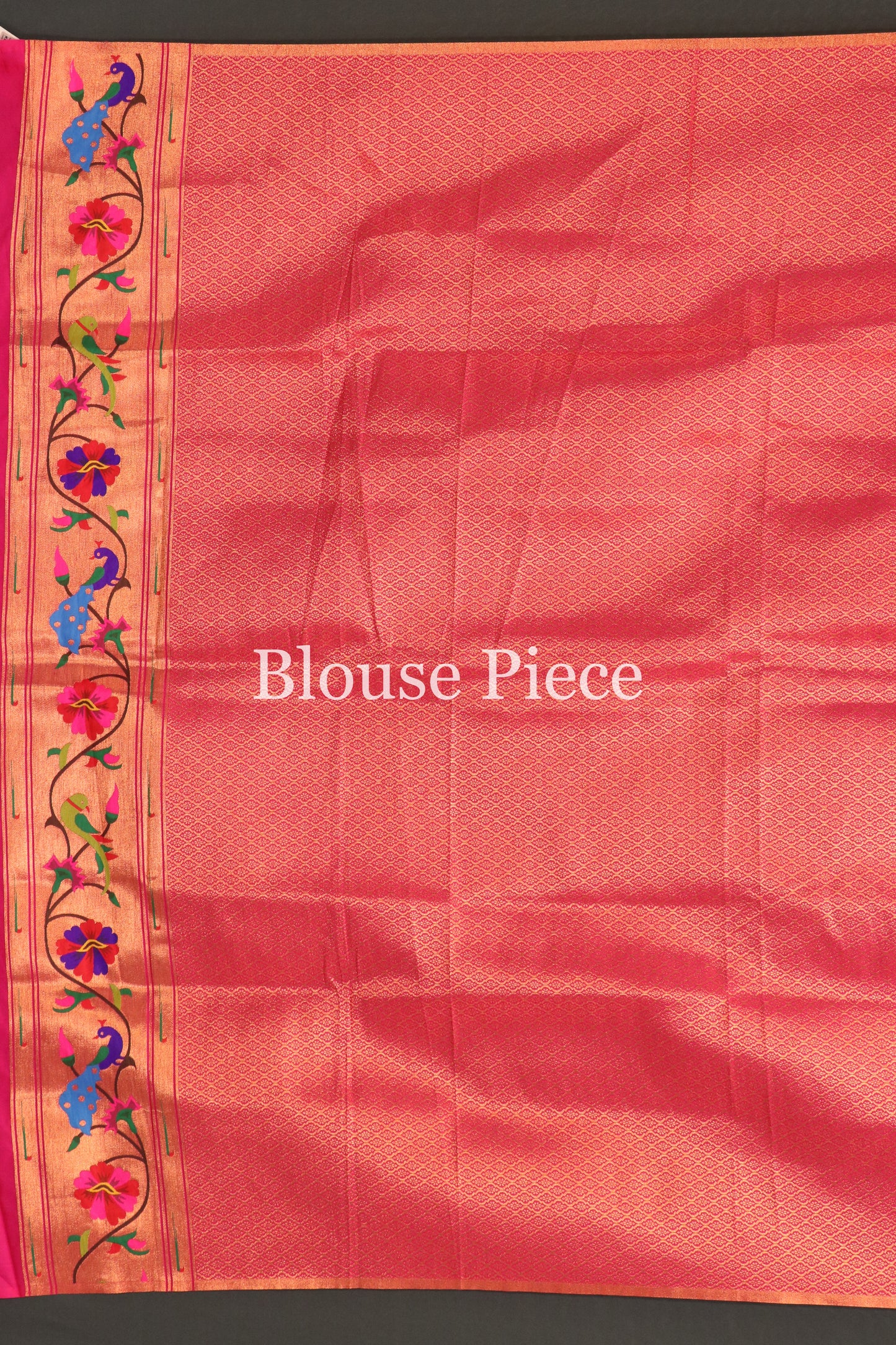 Peacock Katan Brocade Paithani Saree