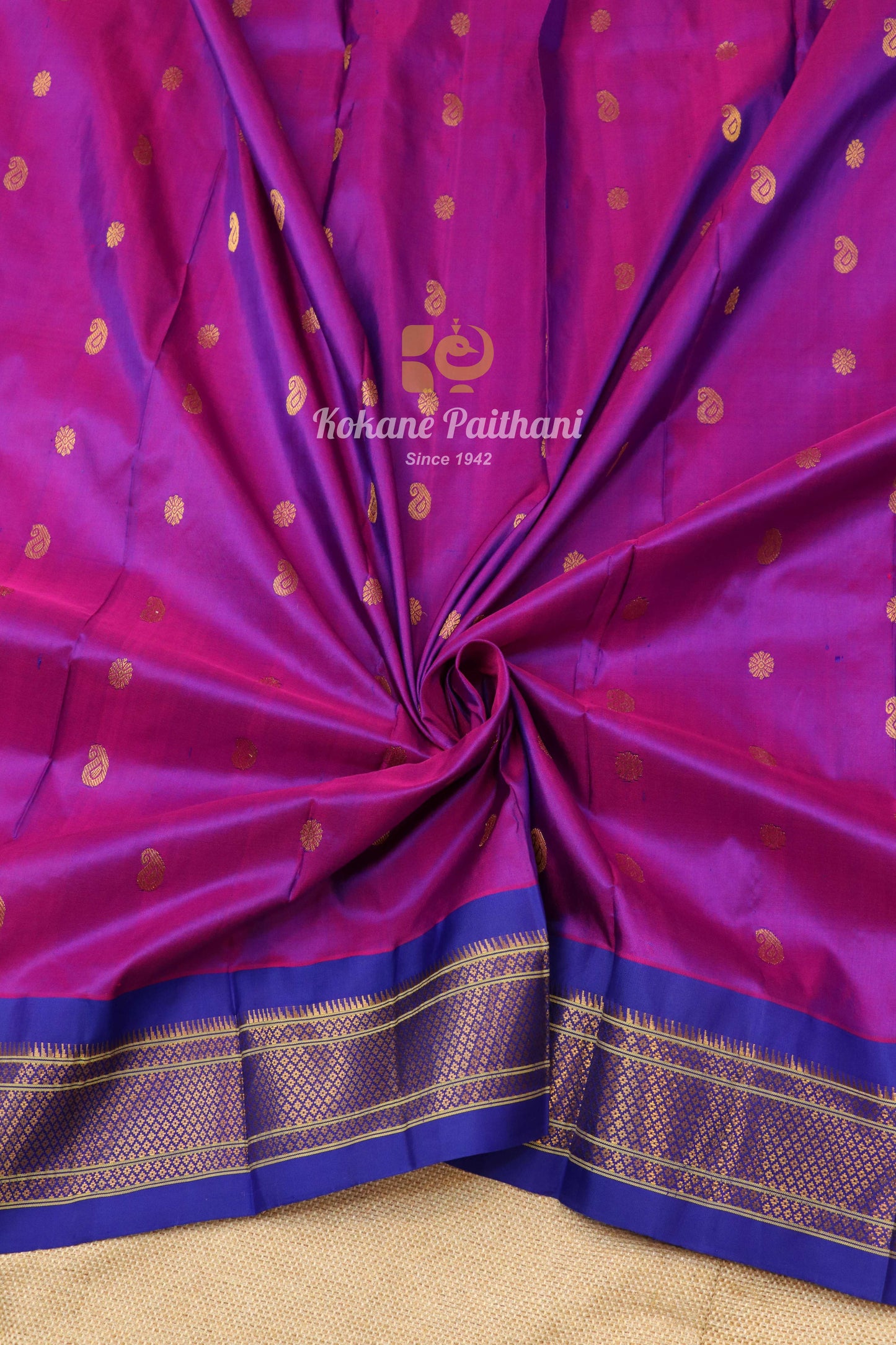 Kalanjali Silk Paithani Saree