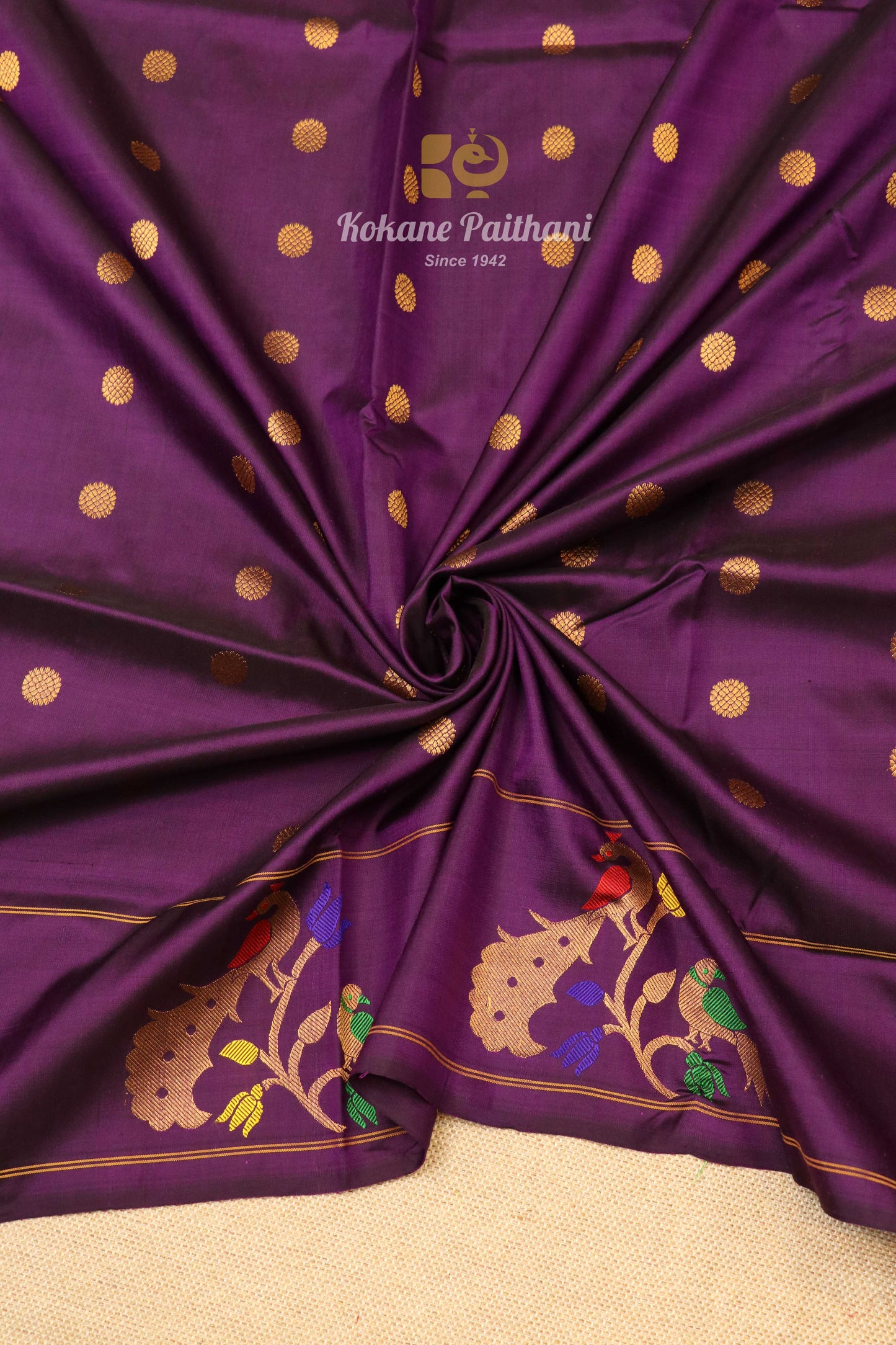 Kalanjali Brocade Paithani Saree