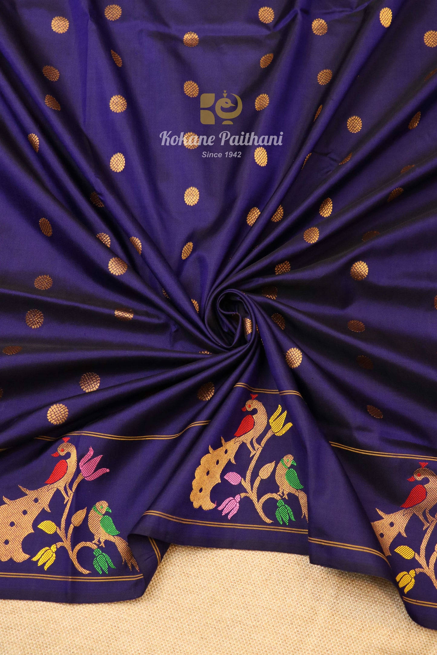 Kalanjali Brocade Paithani Saree