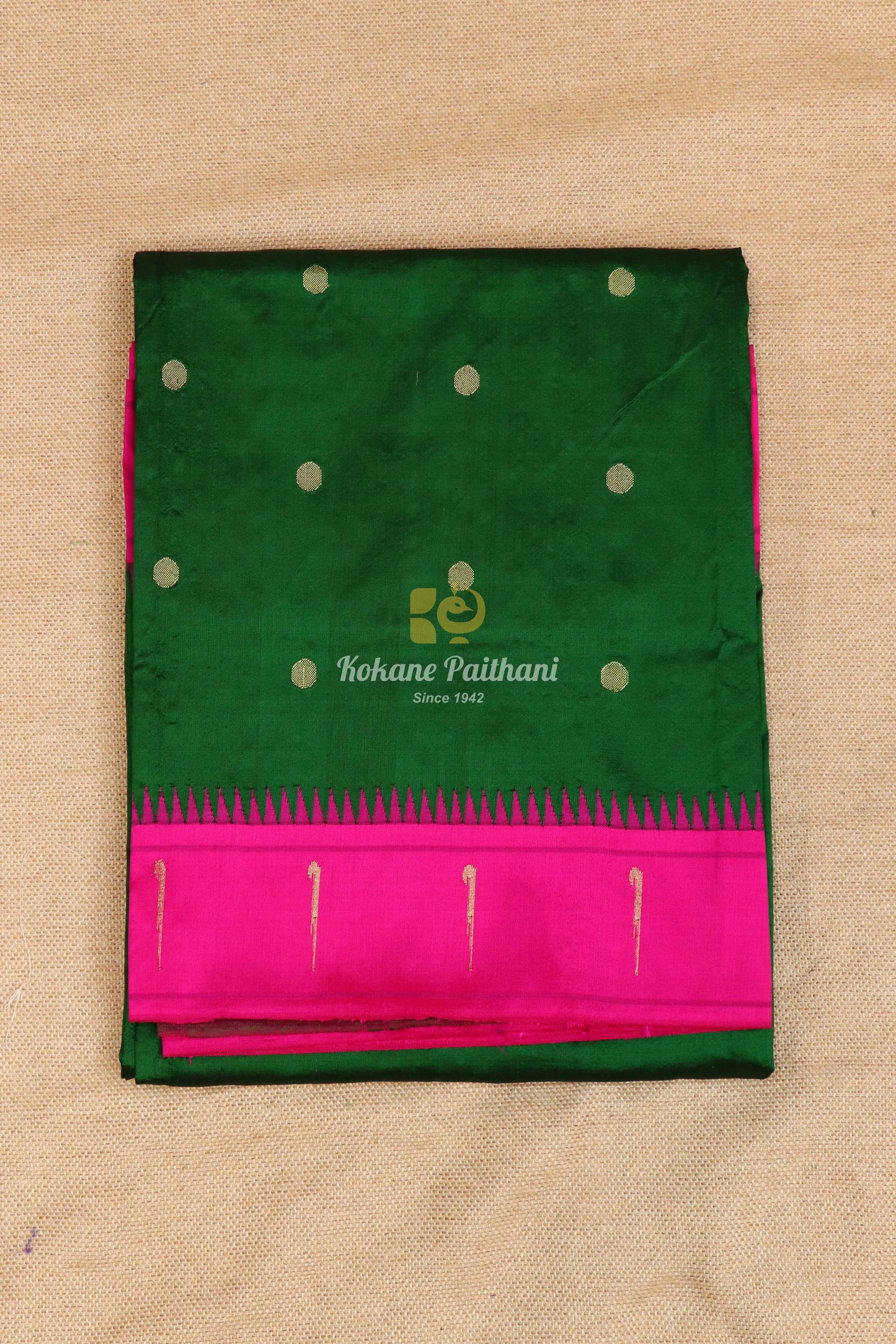 Muniya Brocade Paithani Saree