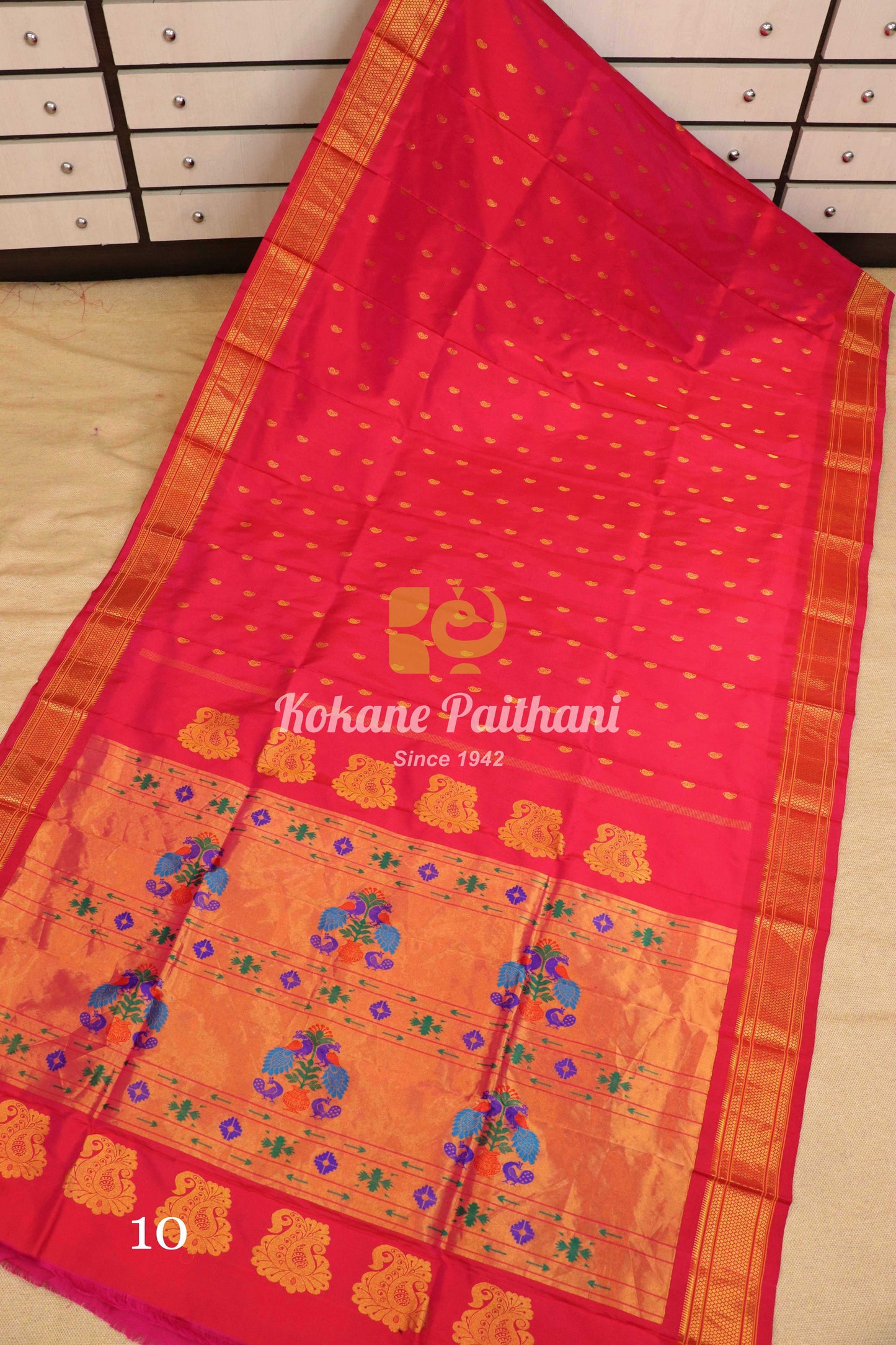 Kalanjali Silk Paithani Saree