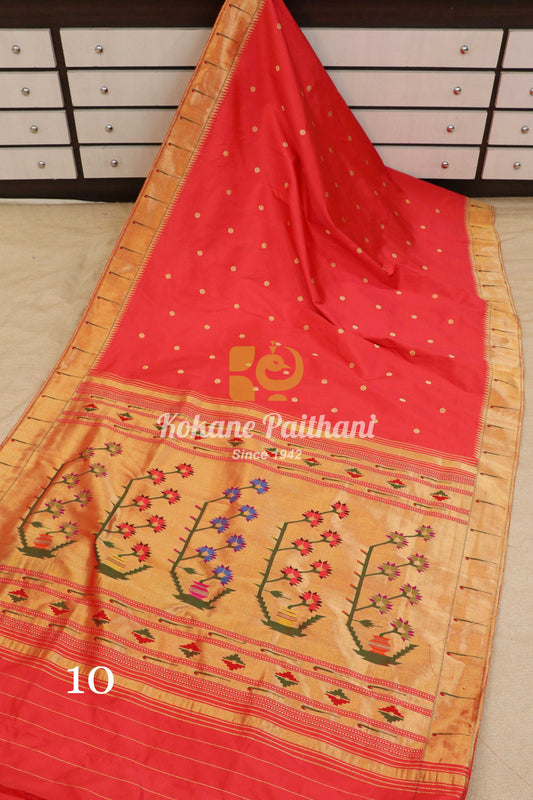 Muniya Brocade Paithani Saree