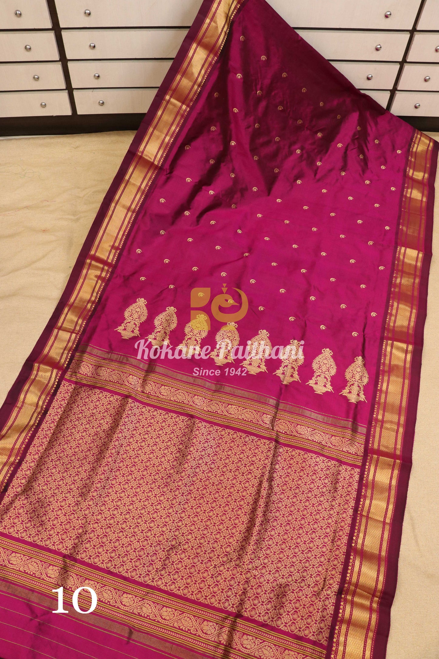 Fancy Pallu Silk Paithani Saree