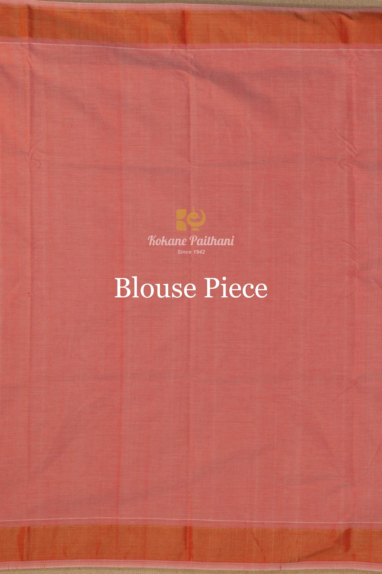 Traditional Pallu Cotton Paithani Saree