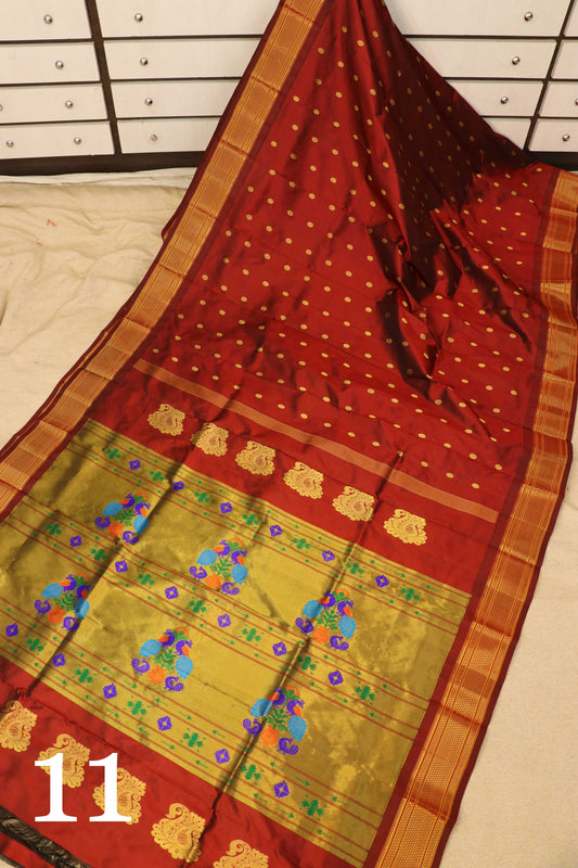 Kalanjali Silk Paithani Saree